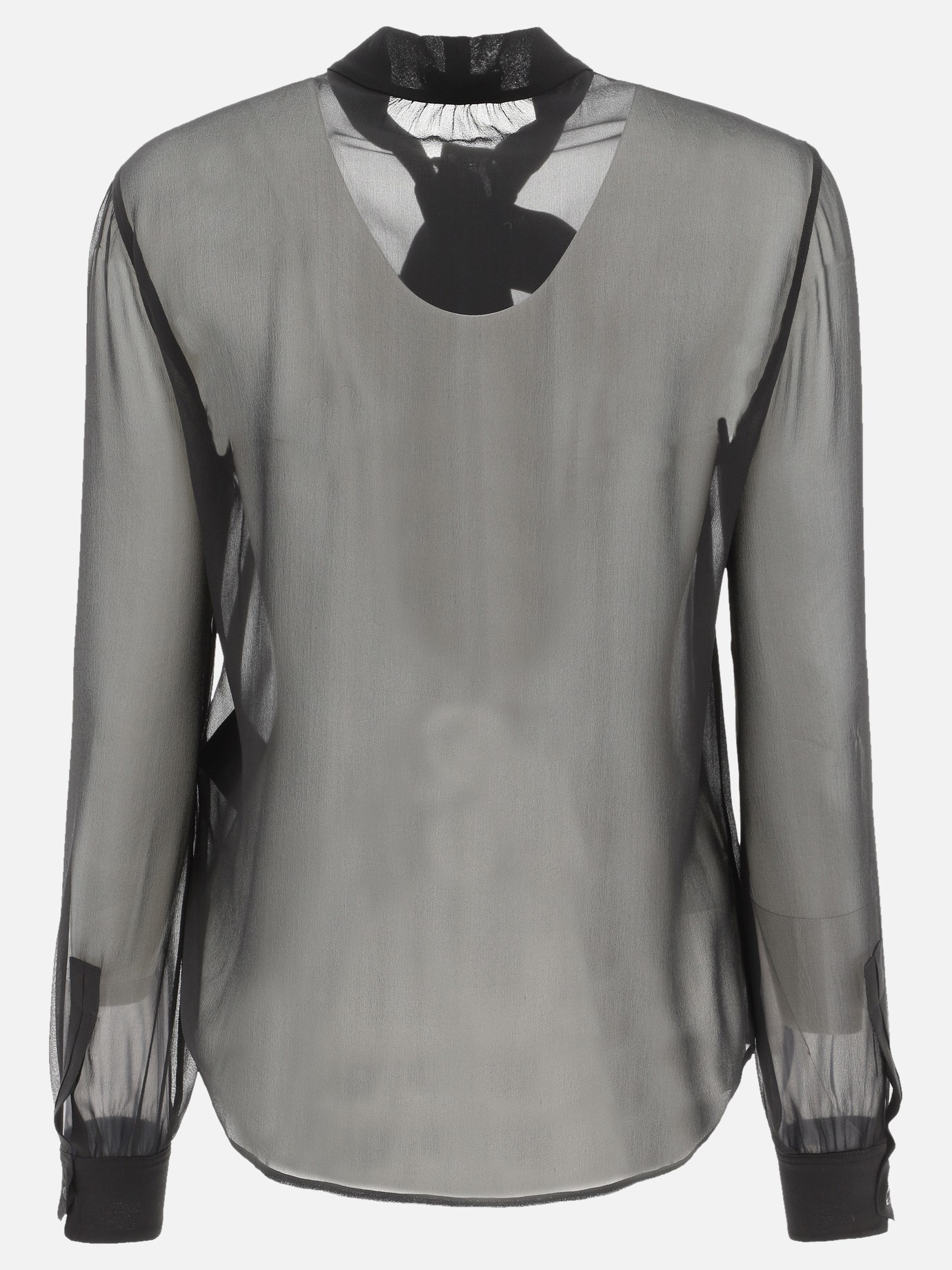 Blouse with bow by Saint Laurent
