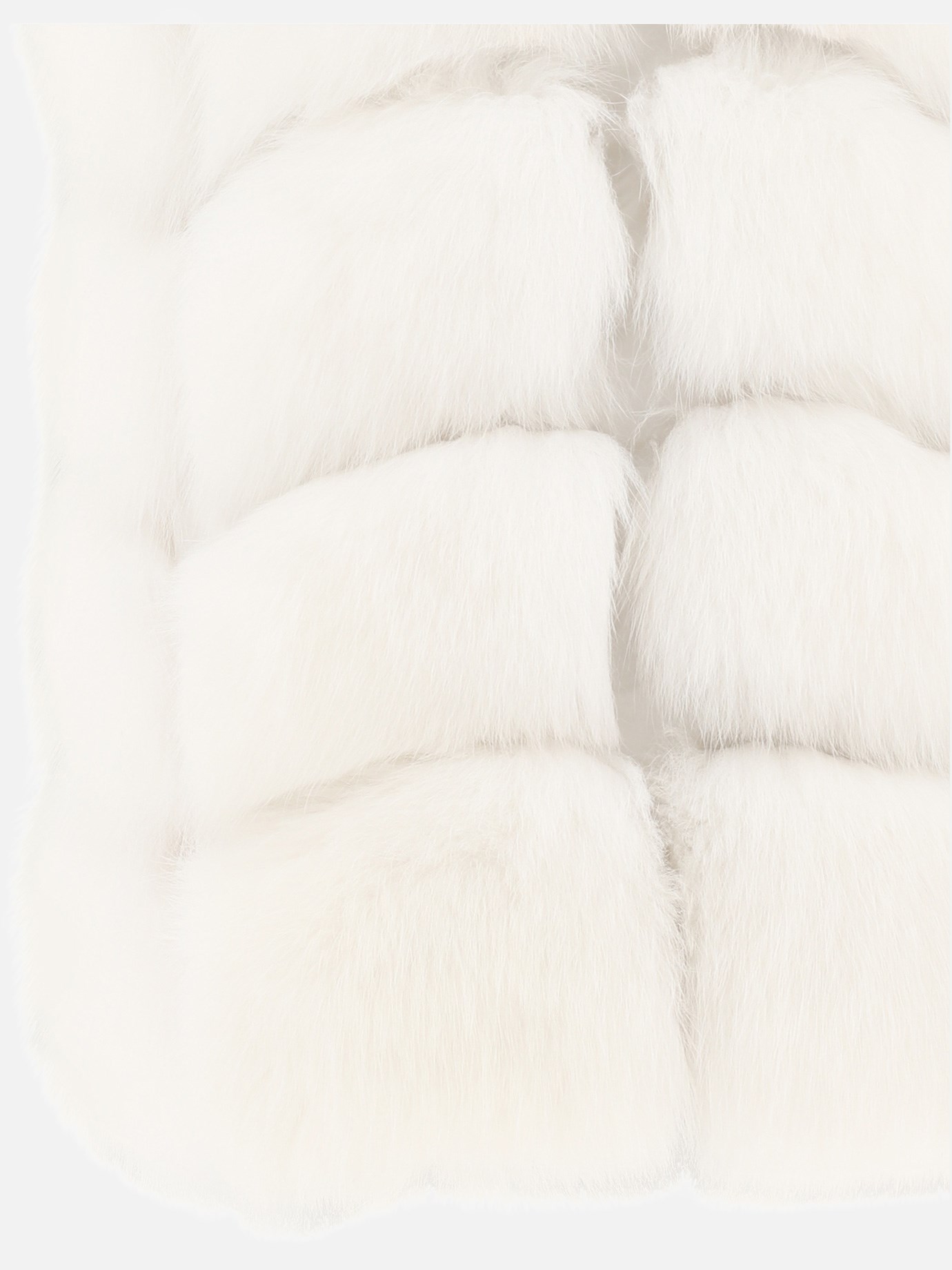  Quadrotti  sleeveless fur jacket by Frame Fur