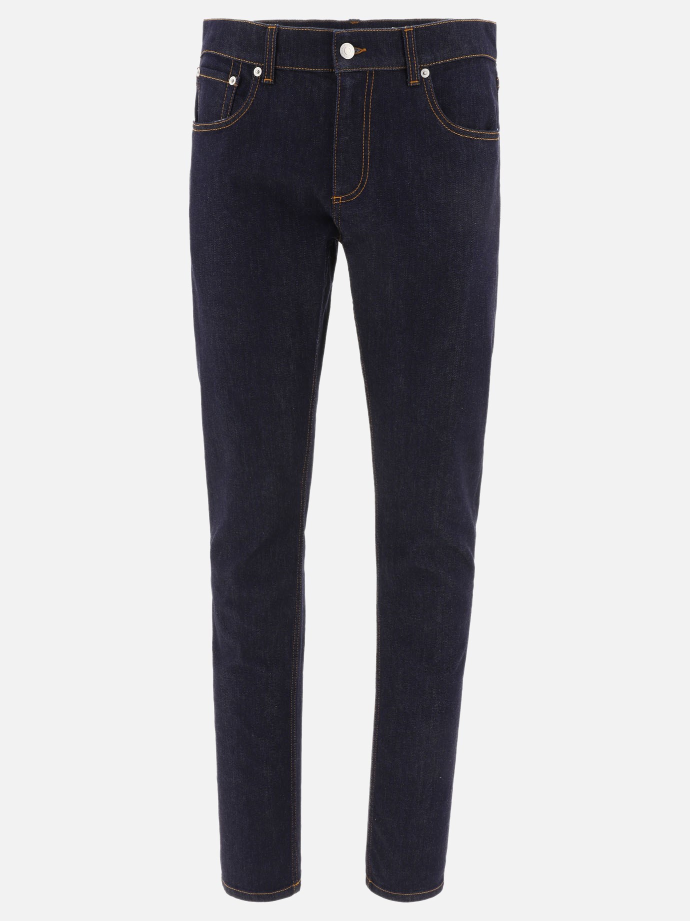 Jeans with embroideryby Alexander McQueen - 5