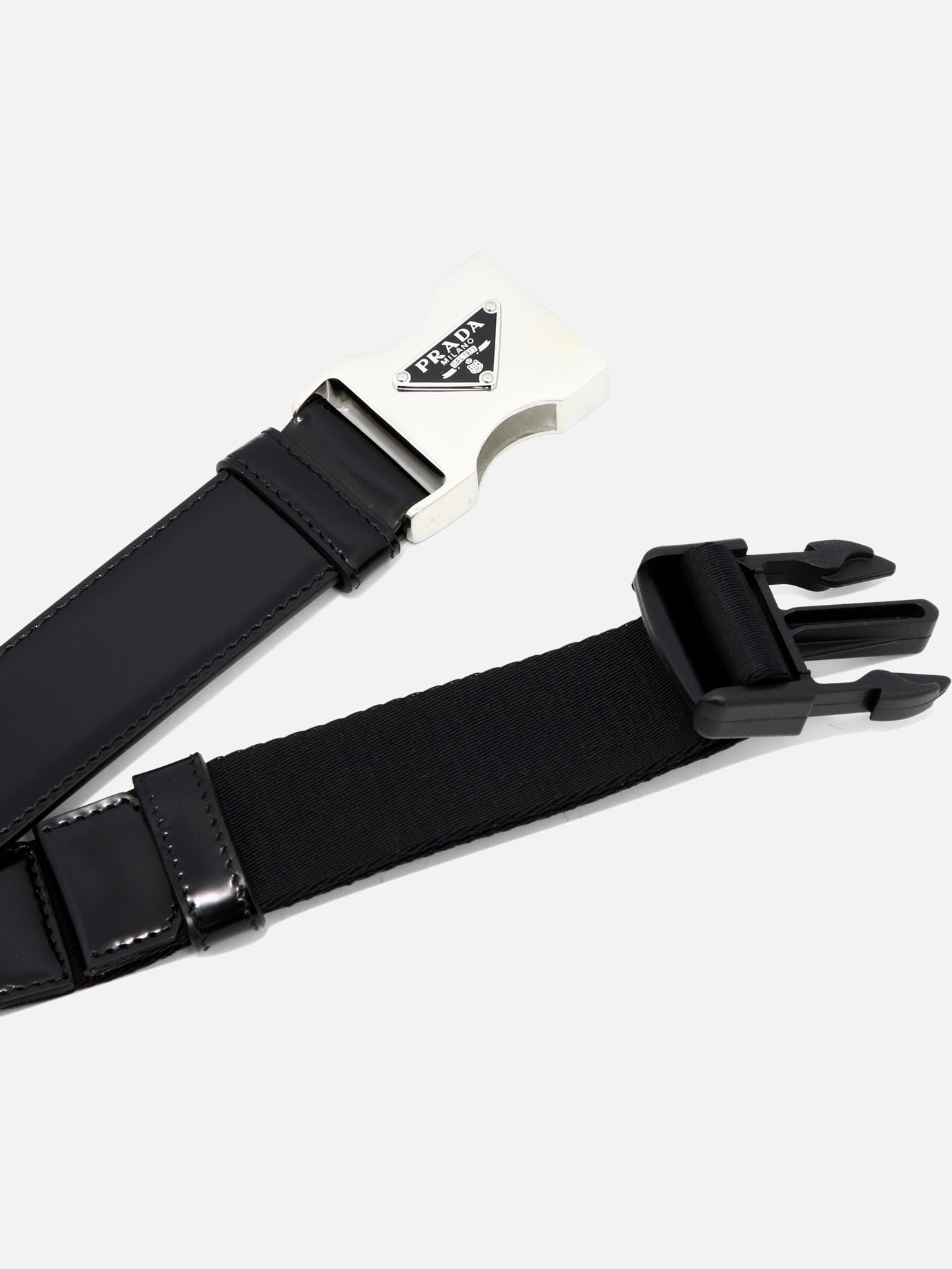 Belt with buckle by Prada