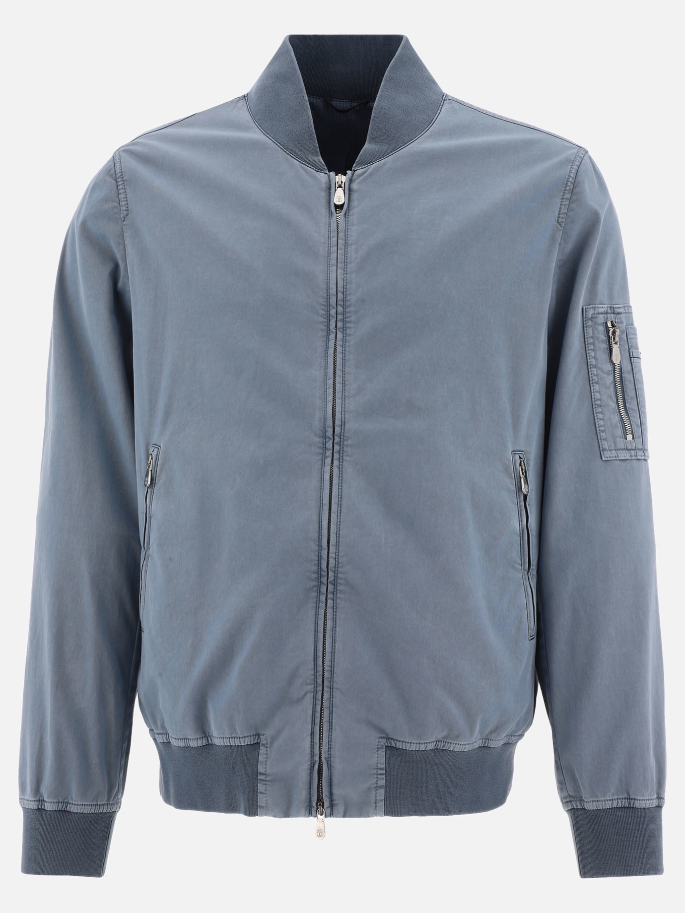 Bomber with zip pockets by Brunello Cucinelli