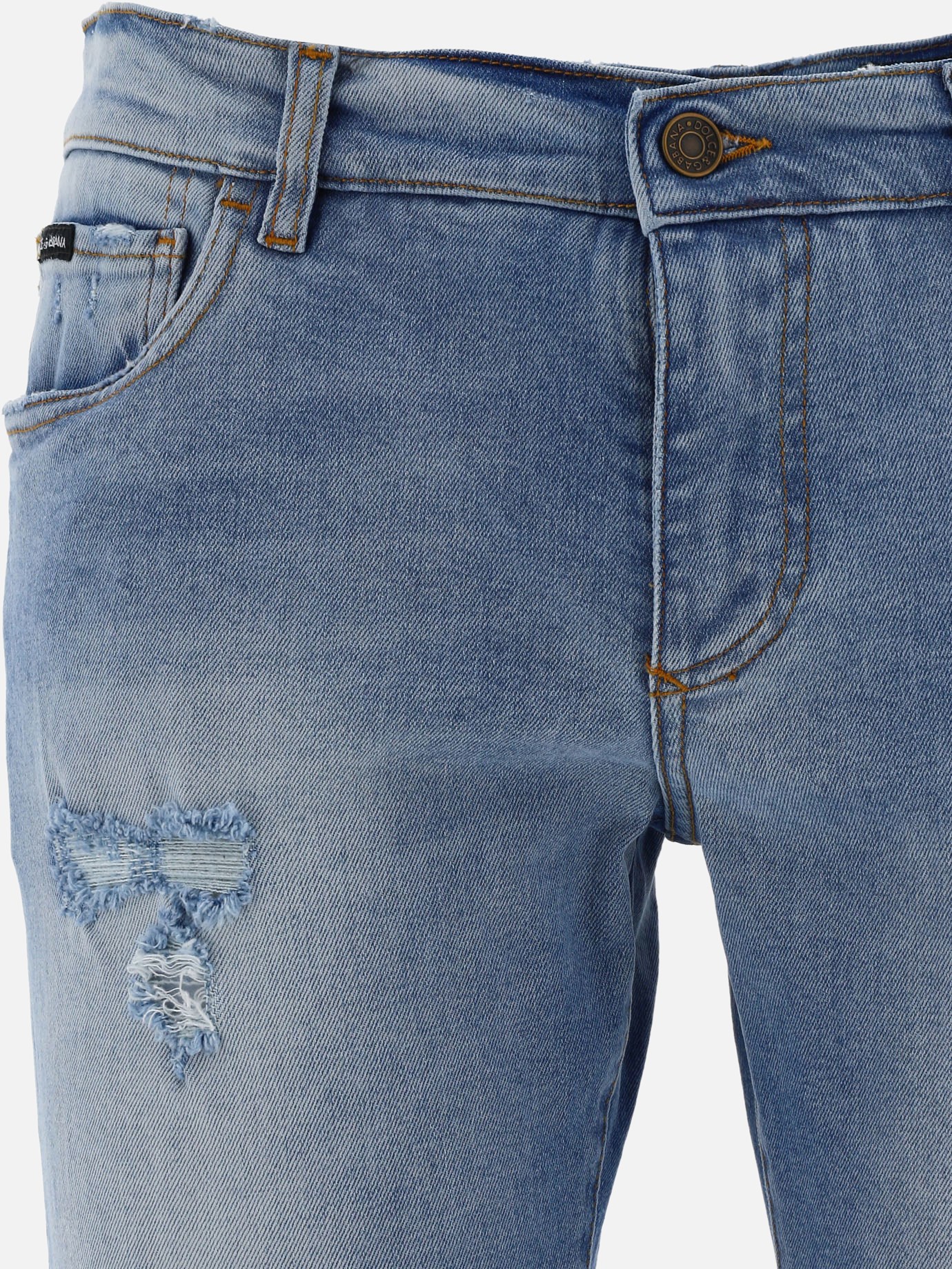 Jeans con placchetta  Vintage  by Dolce & Gabbana