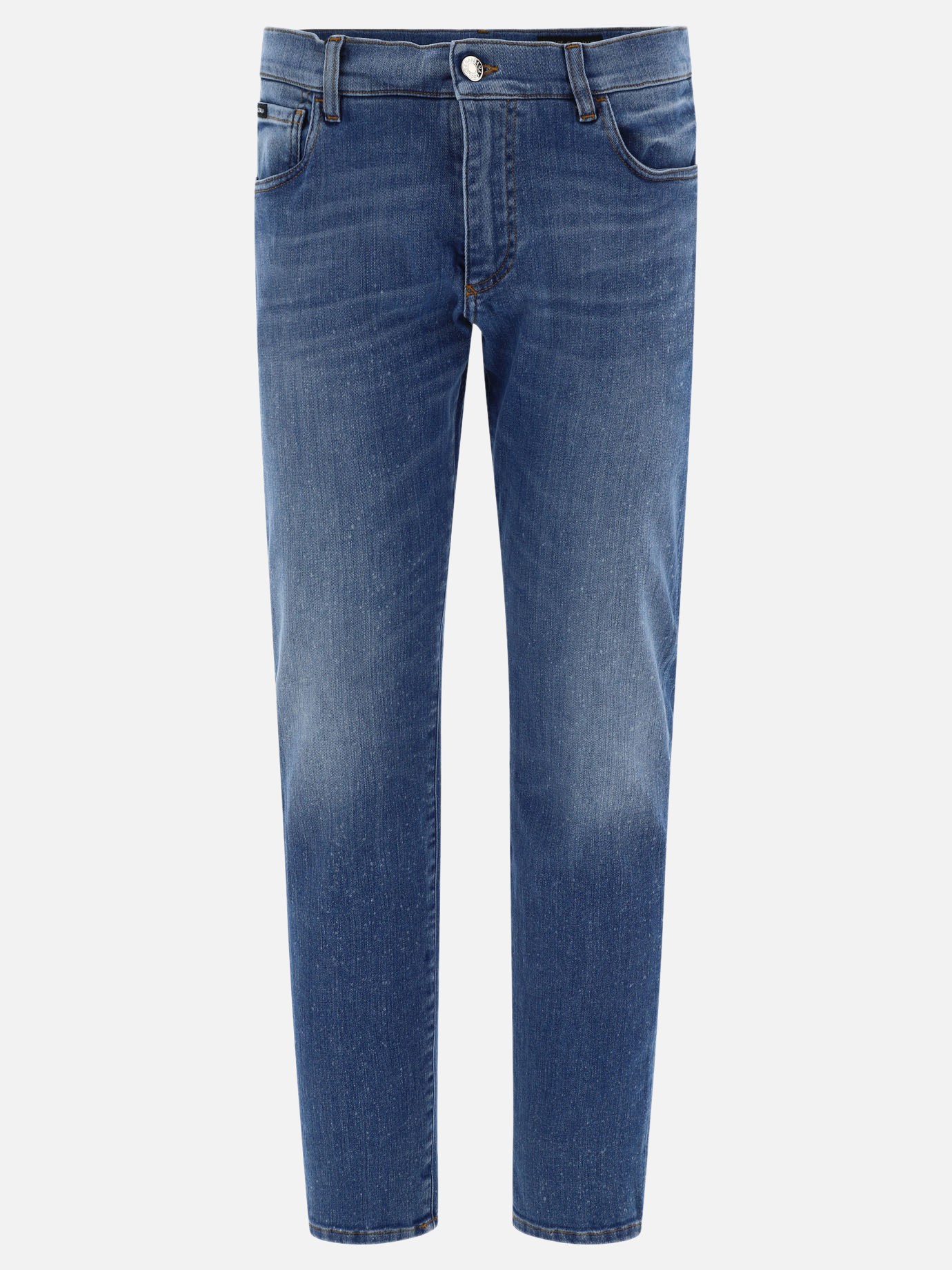 Jeans con placchetta by Dolce & Gabbana