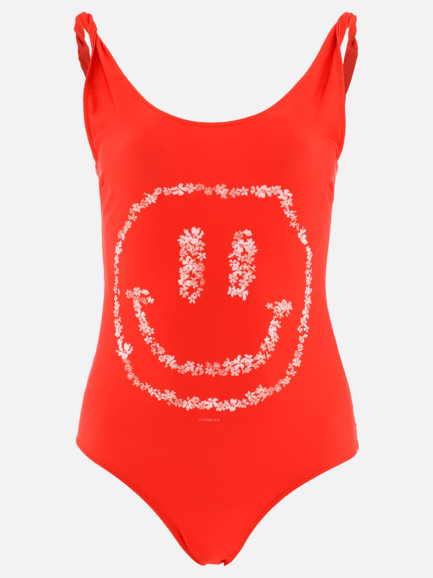  Smiley  swimsuit by Ganni