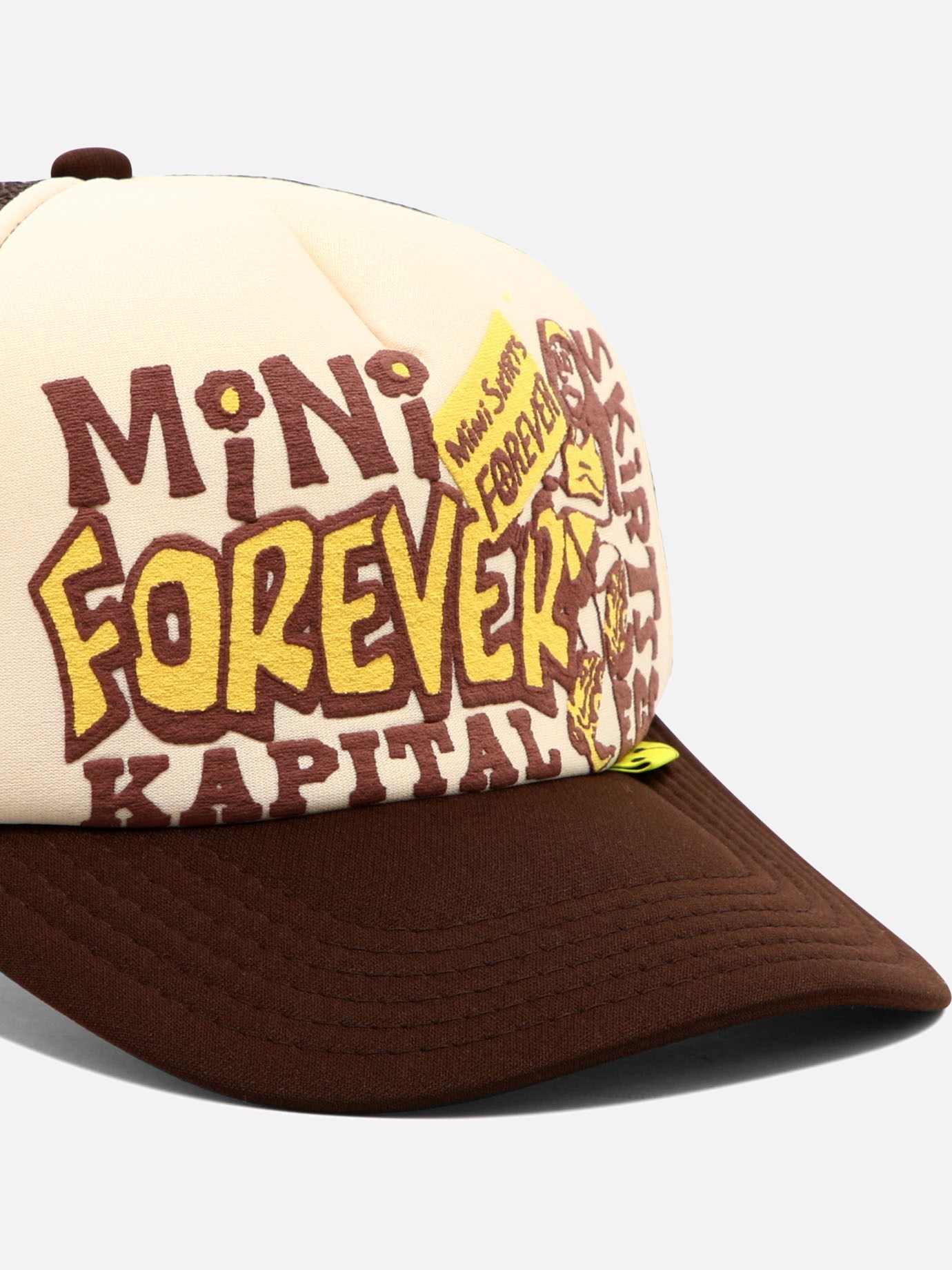  Mini Skirts Forever  trucker hat by Kapital