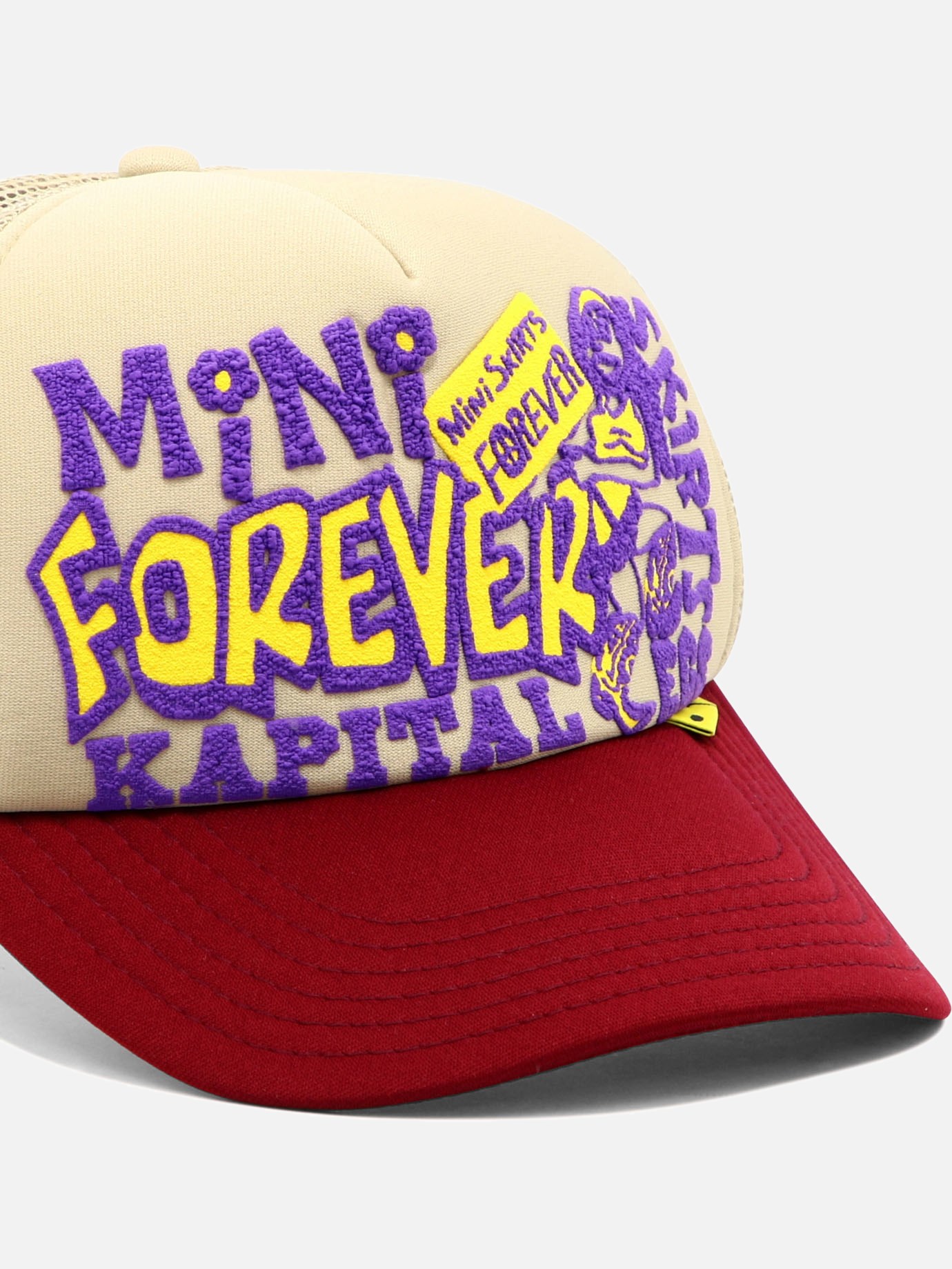 Cappello con visiera  Mini Skirts Forever  by Kapital
