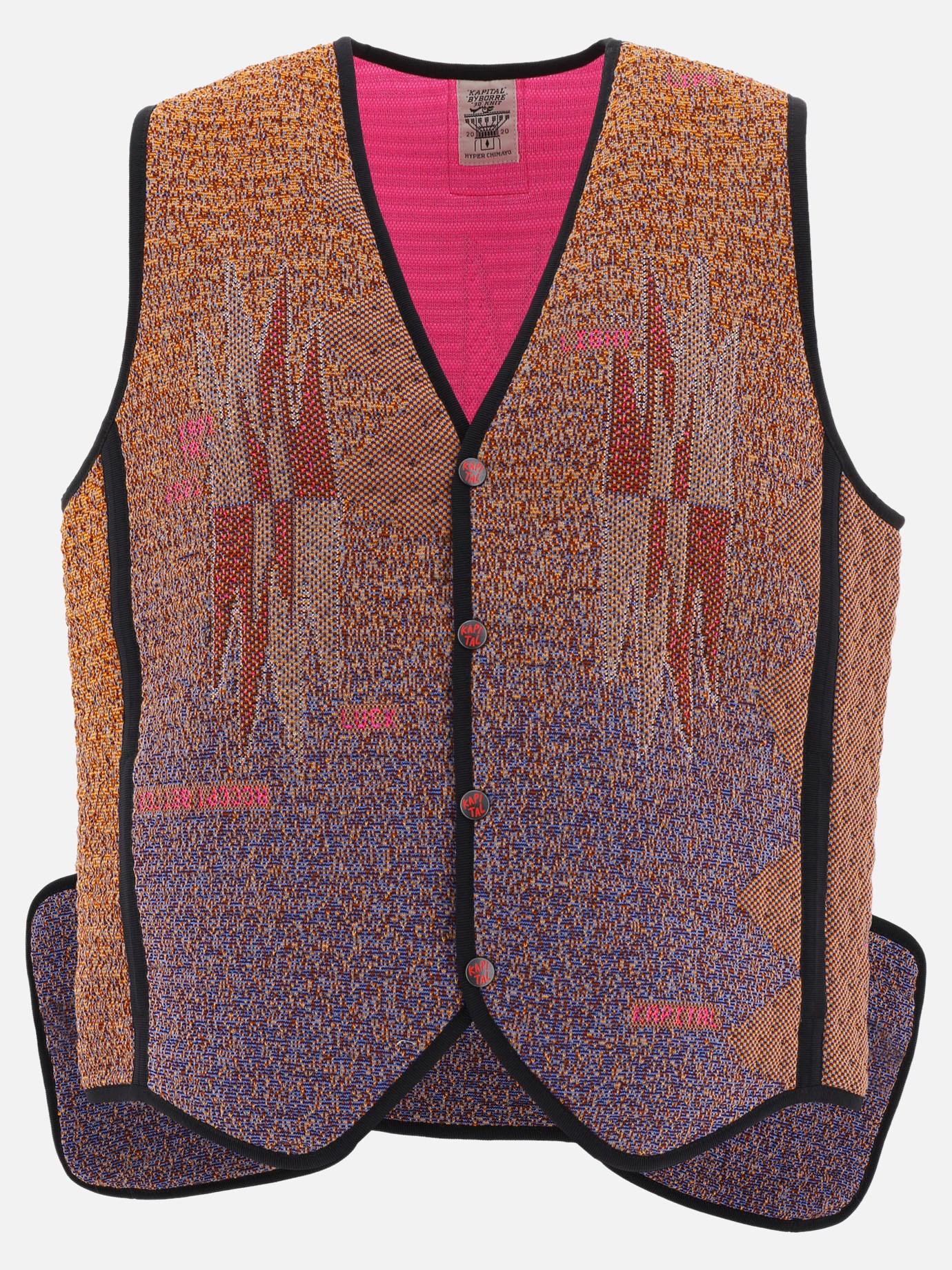  3D Hyper Chimayo  vest by Kapital