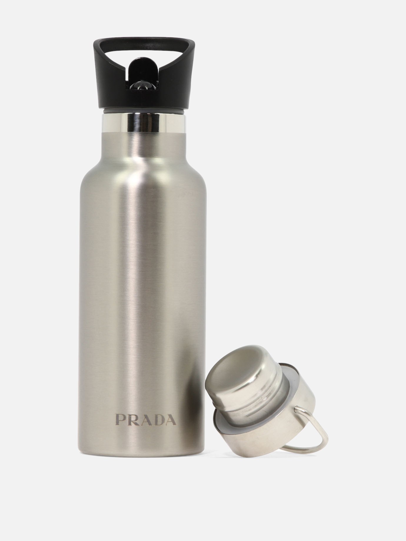 Stainless steel bottle by Prada