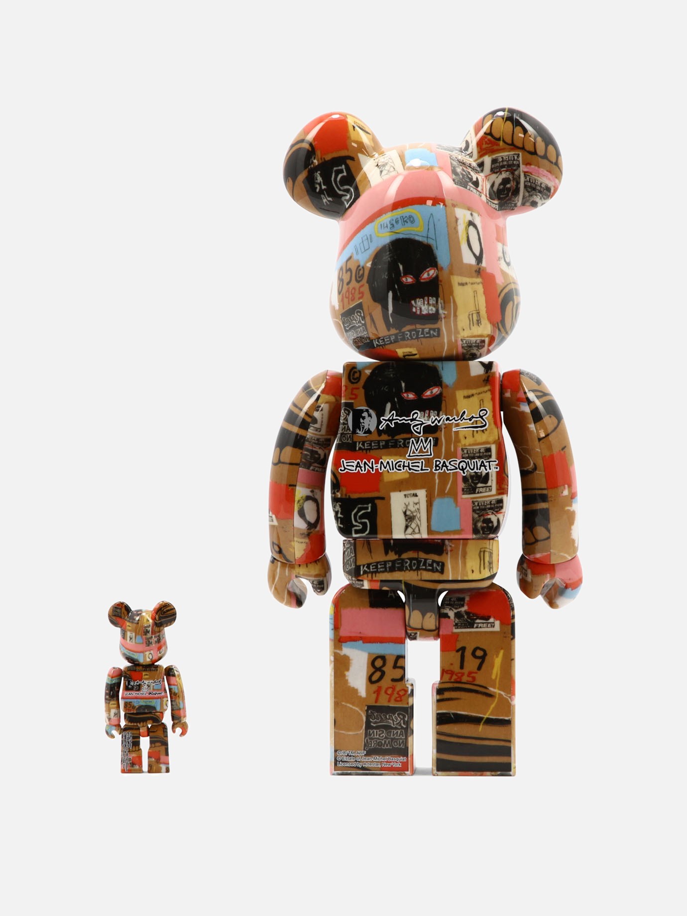  Be@rbrick Andy Warhol  100% and 400% toy by Medicom Toy