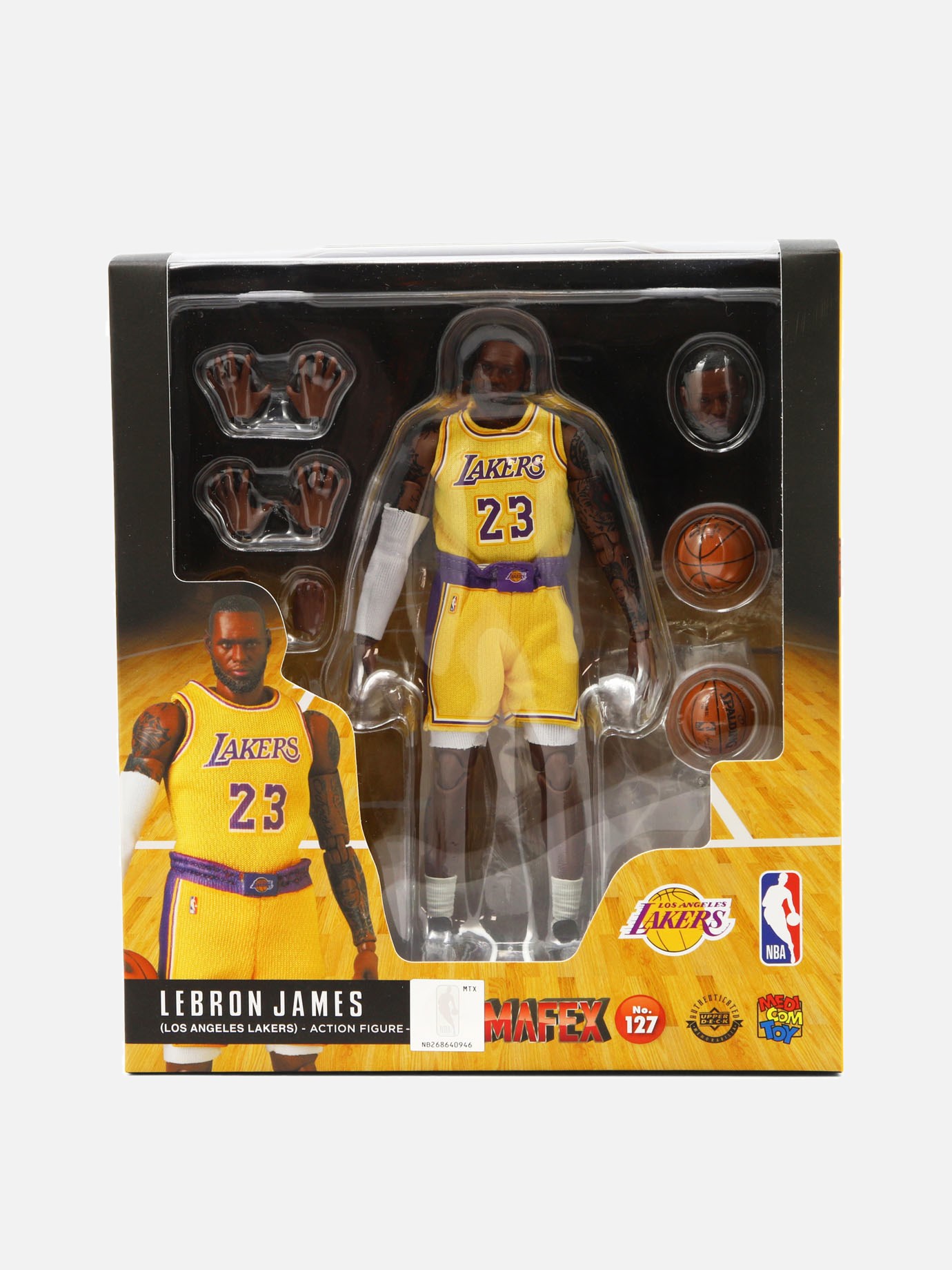 Mafex Lebron James Figure by Medicom Toy
