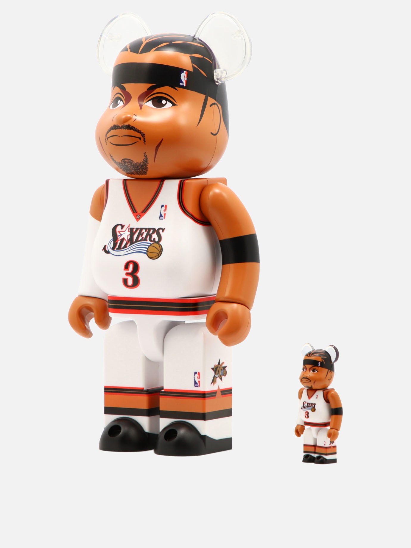  Be@rbrick Allen Iverson  100% and 400% toy by Medicom Toy