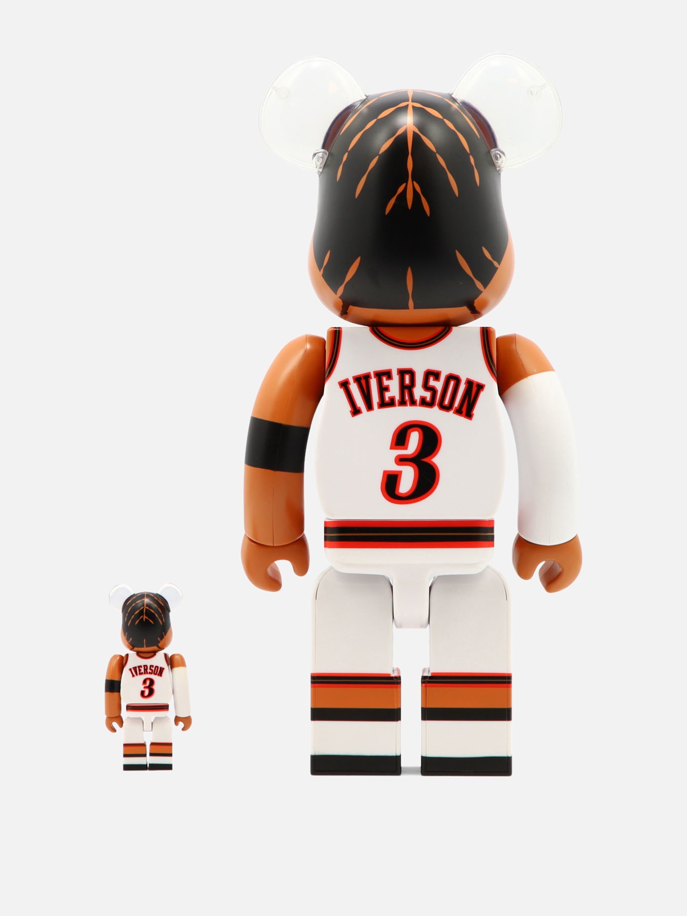 Be@rbrick Allen Iverson  100% and 400% toy by Medicom Toy