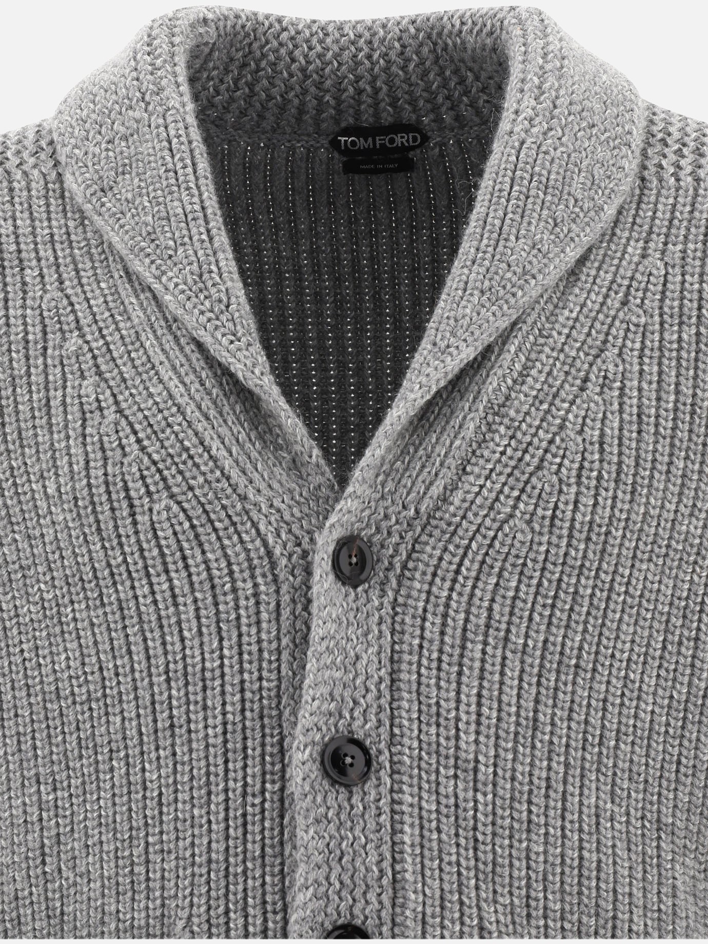 Tricot cardigan with pockets by Tom Ford
