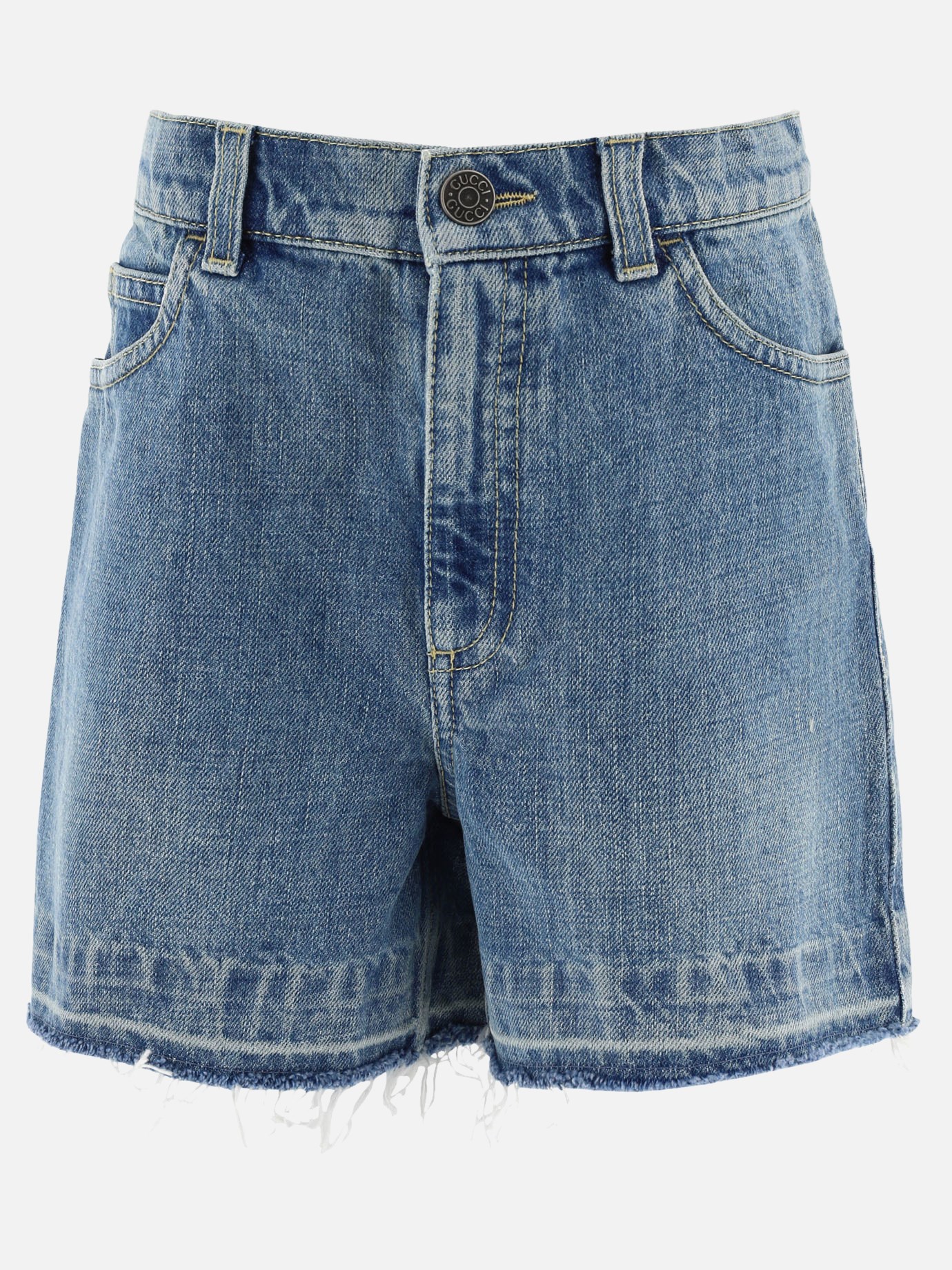 Shorts with horsebit by Gucci Kids