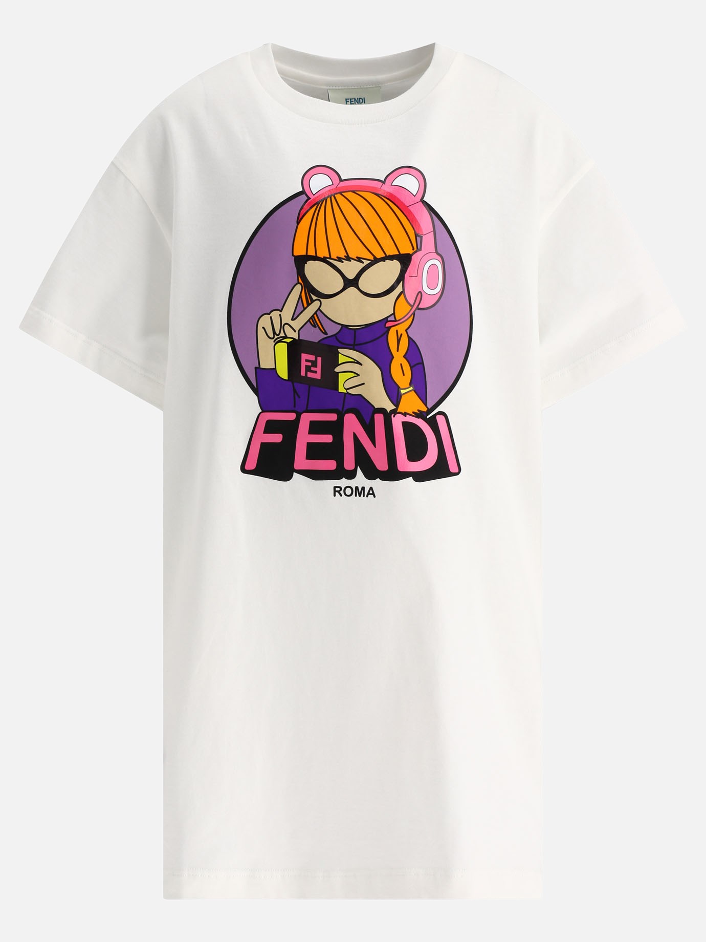 T-shirt  Selfie  by Fendi Kids