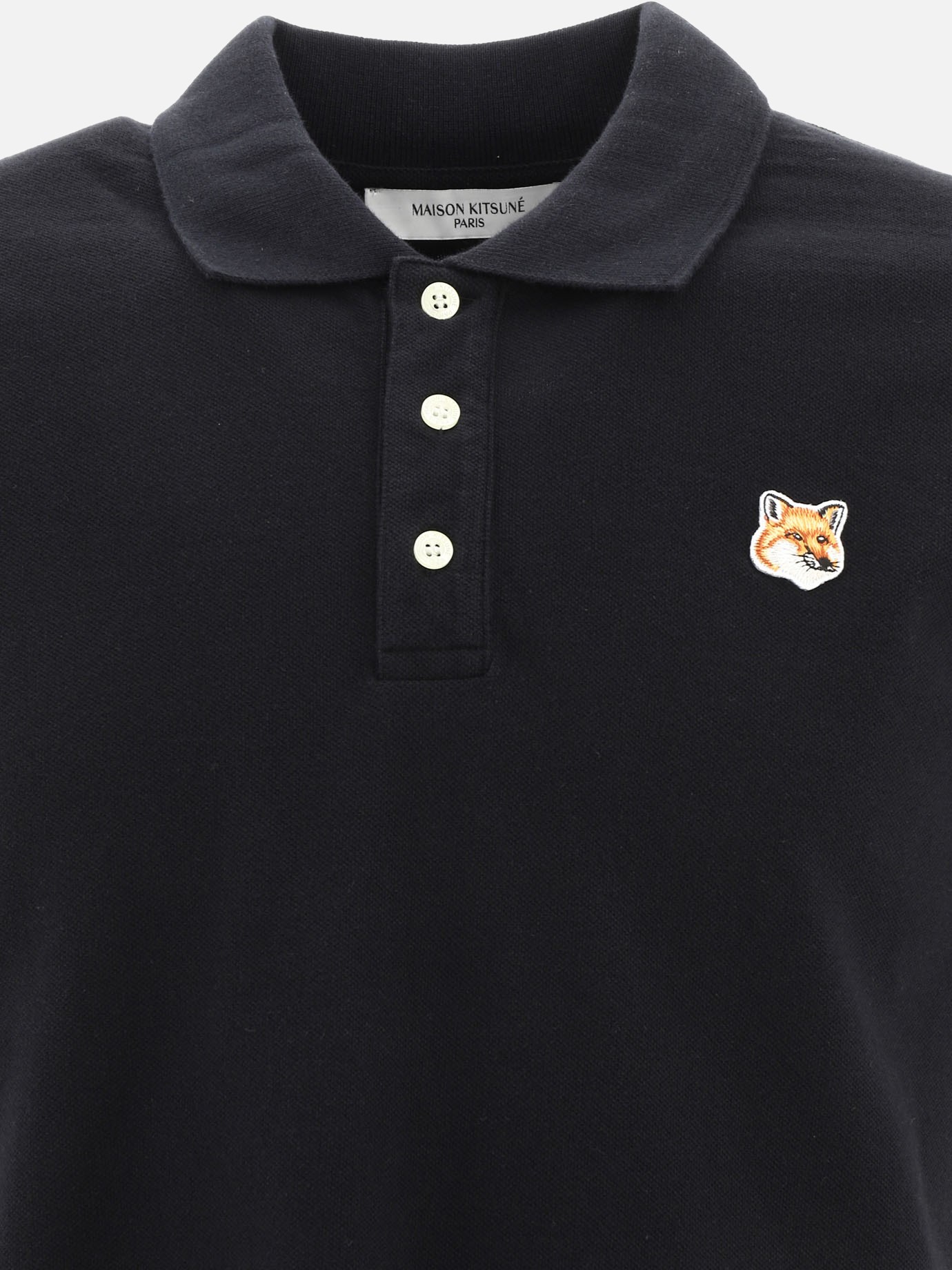  Fox Head  polo shirt by Maison Kitsuné