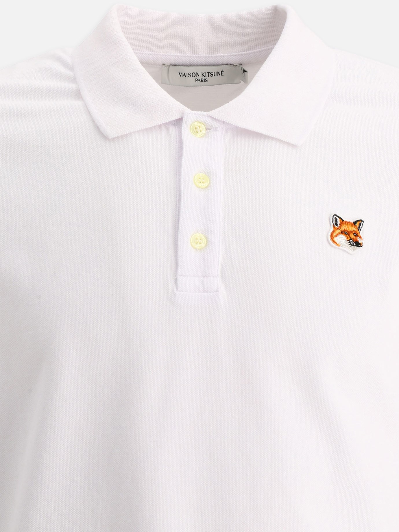  Fox Head  polo shirt by Maison Kitsuné