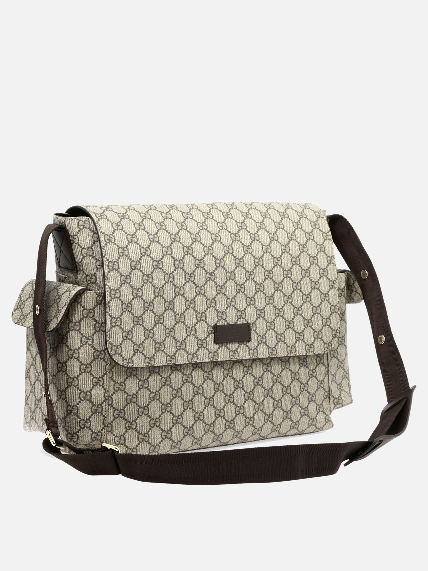  GG Supreme  baby changing bag by Gucci Kids