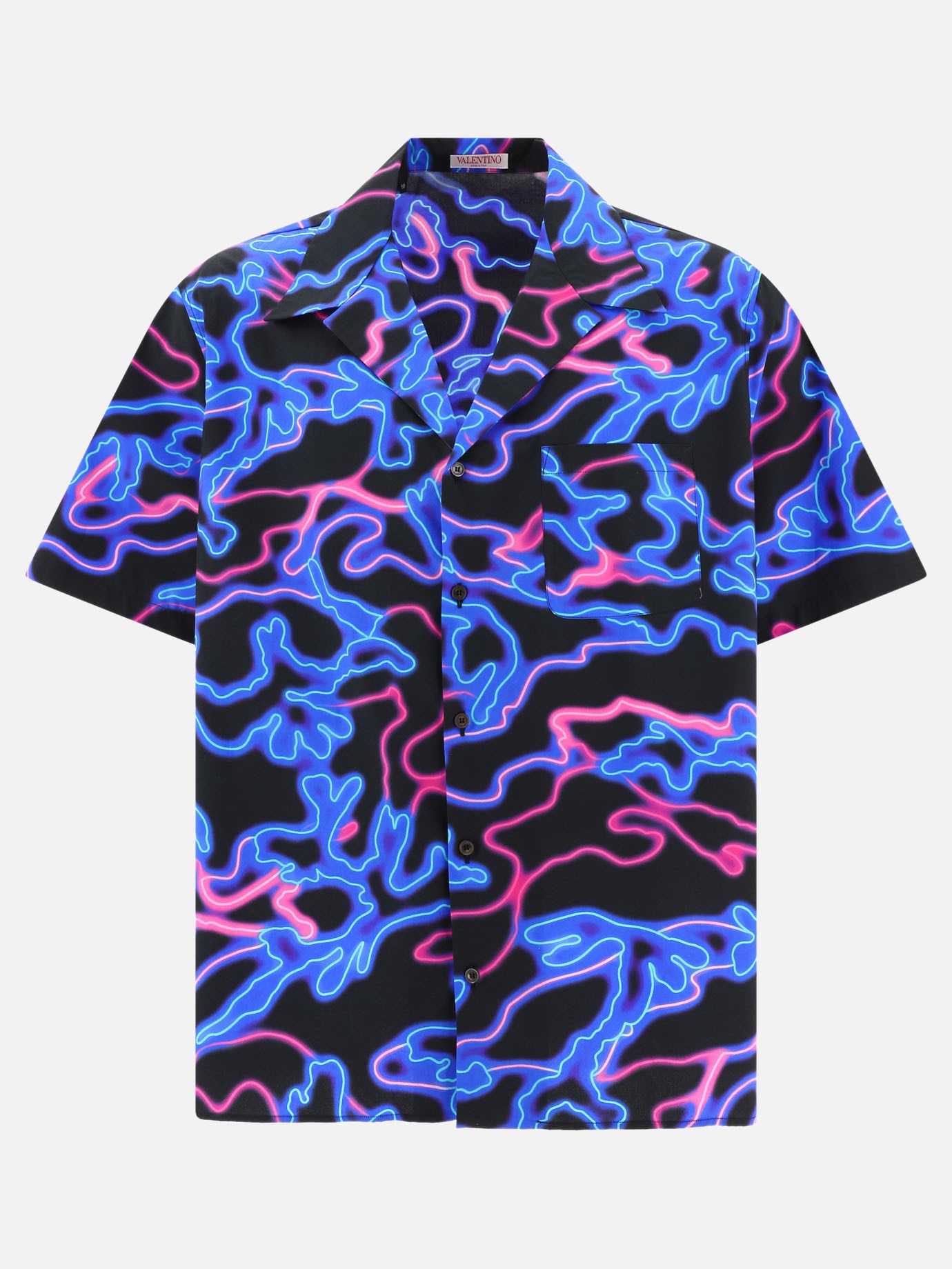  Neon Camou  shirt by Valentino