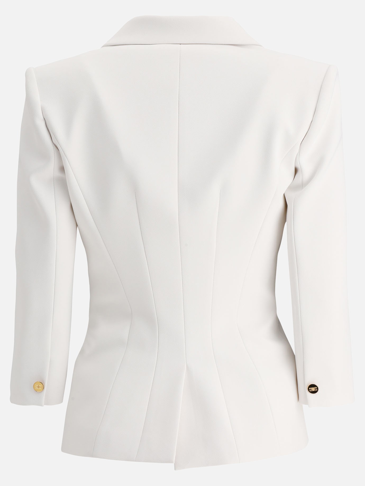 Double-breasted flared blazer by Elisabetta Franchi