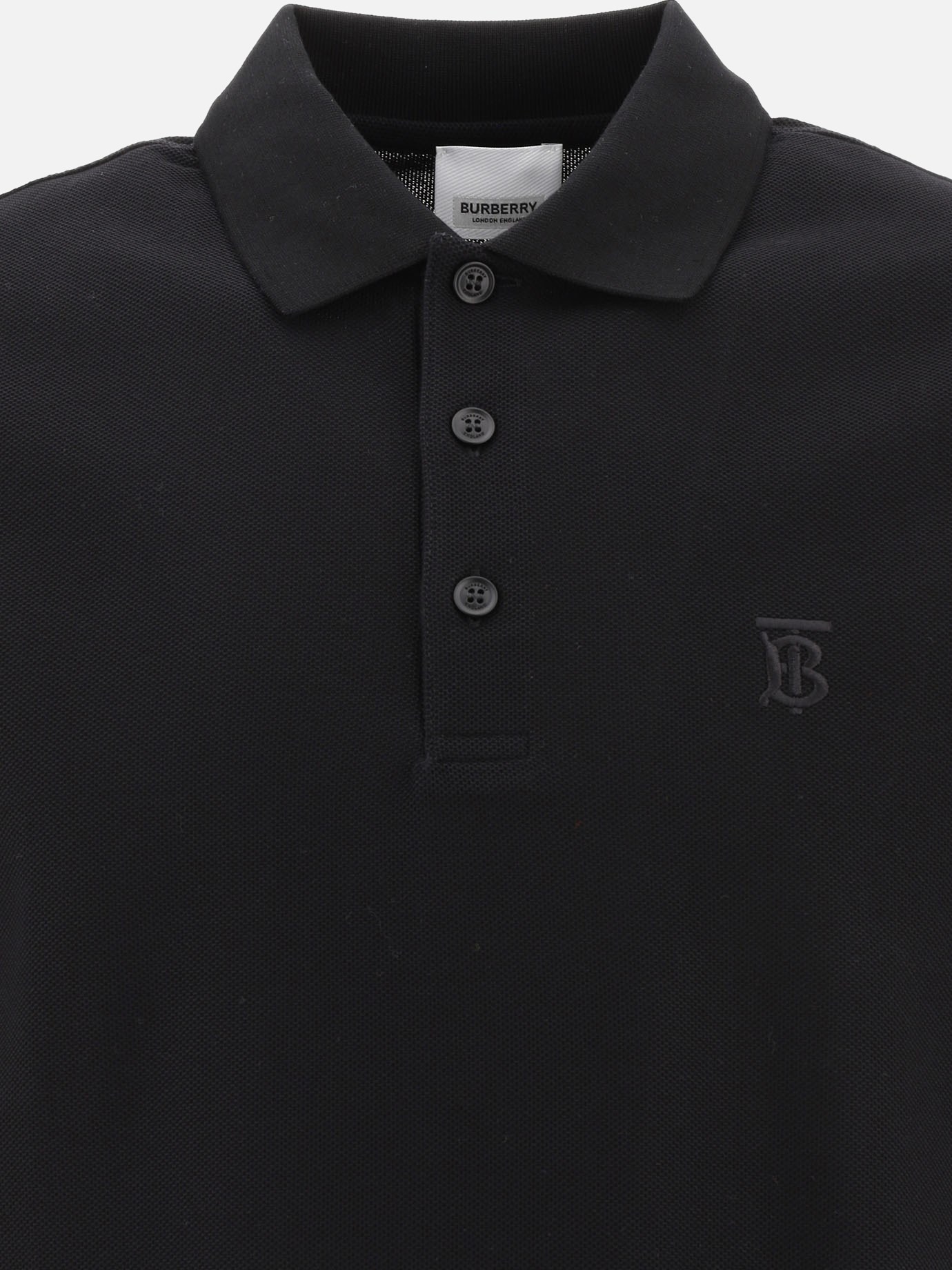 Polo shirt with embroidery by Burberry