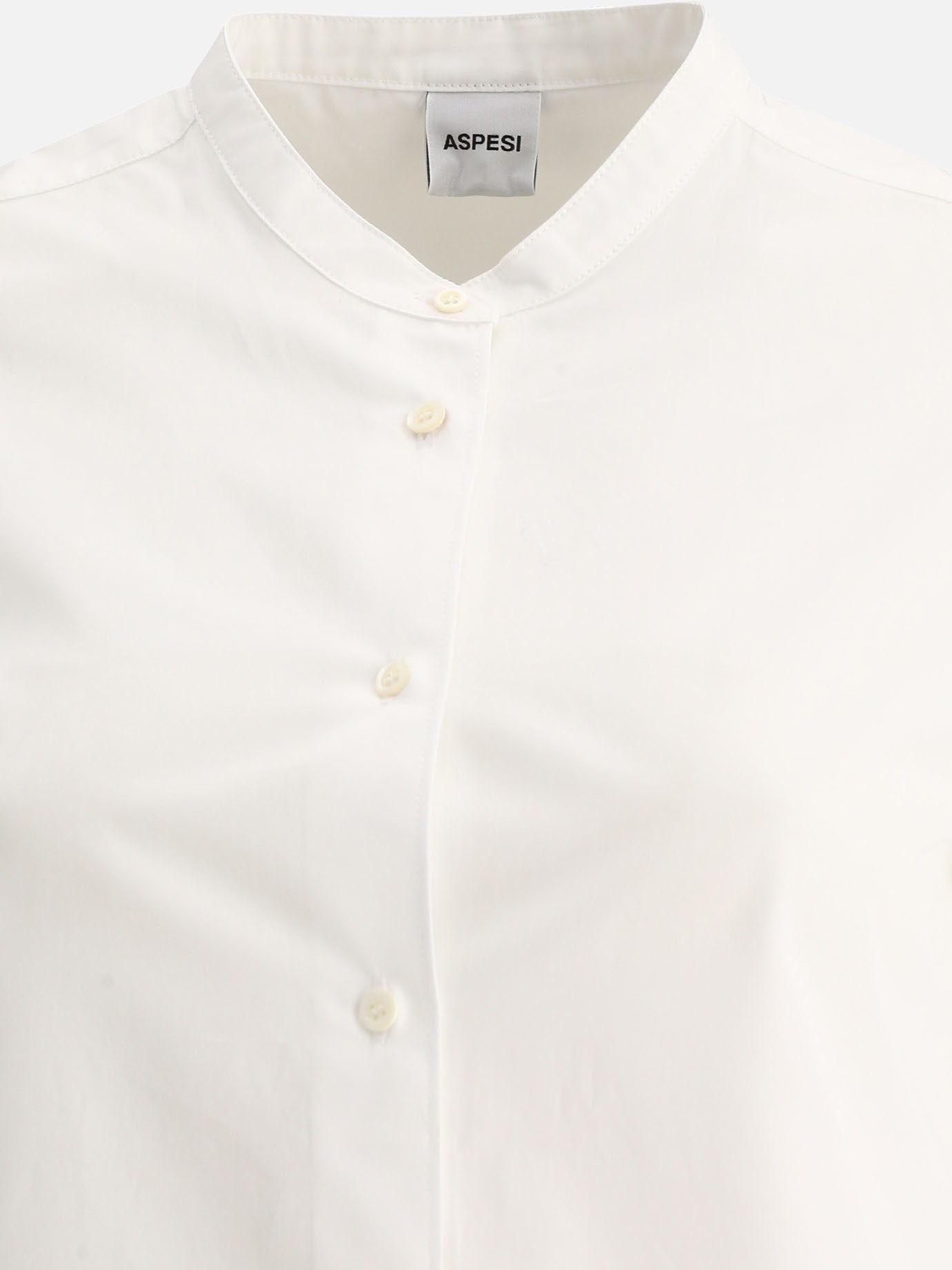Mandarin collar shirt by Aspesi