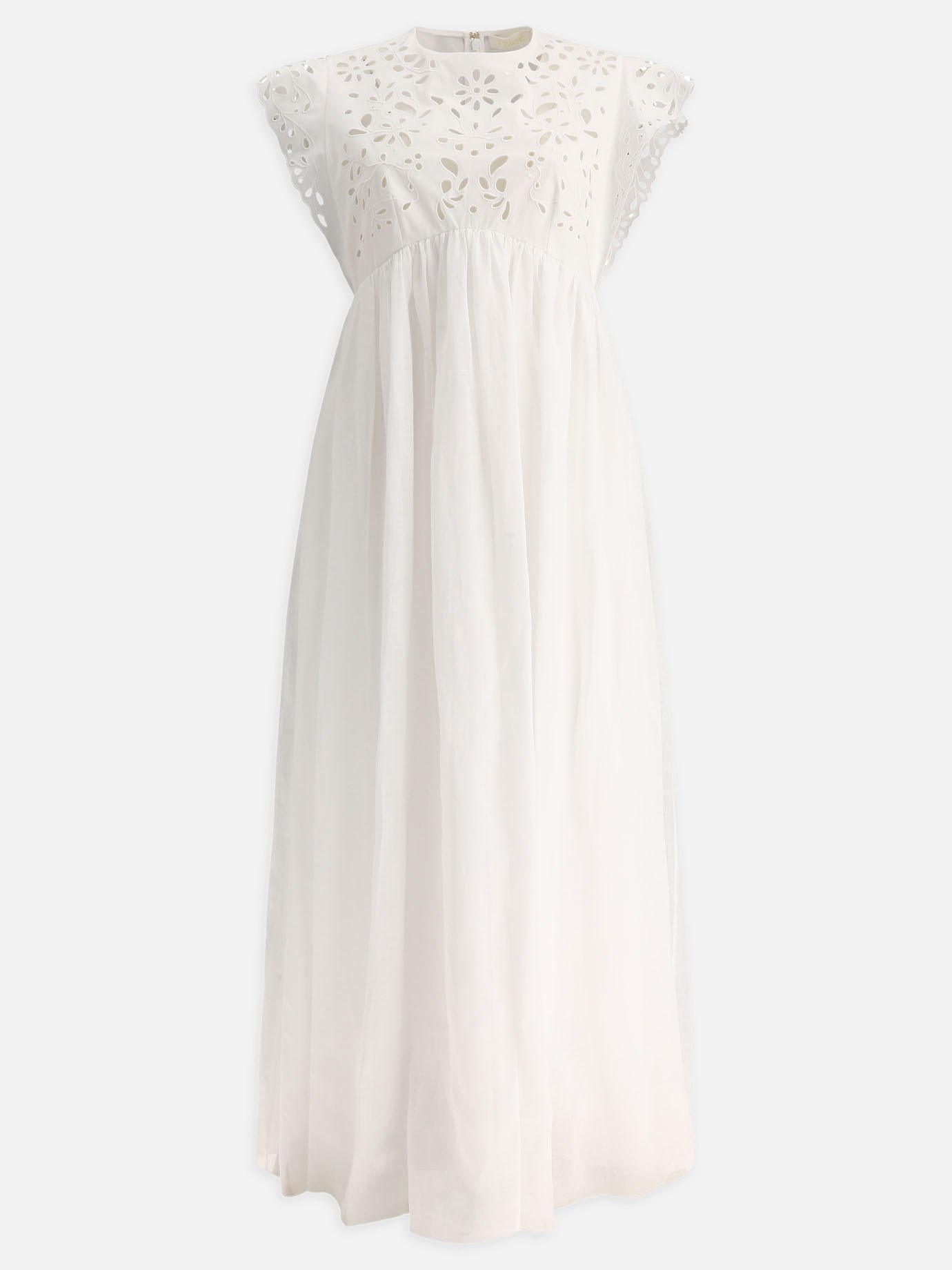 Dress with lace details by Chloé
