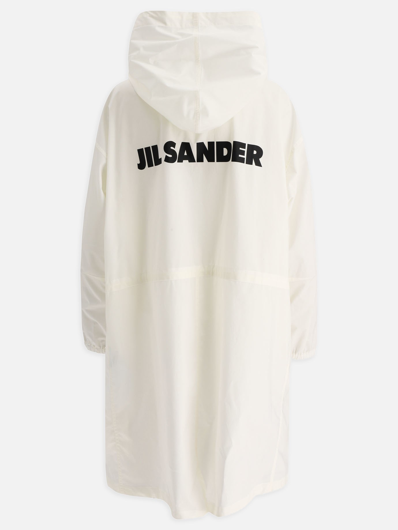 Hooded raincoat by Jil Sander