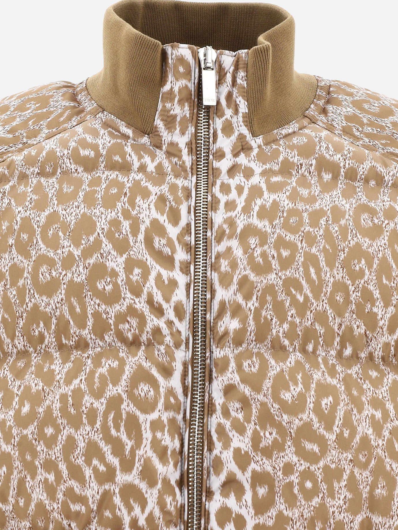 Piumino leopardato by Dior