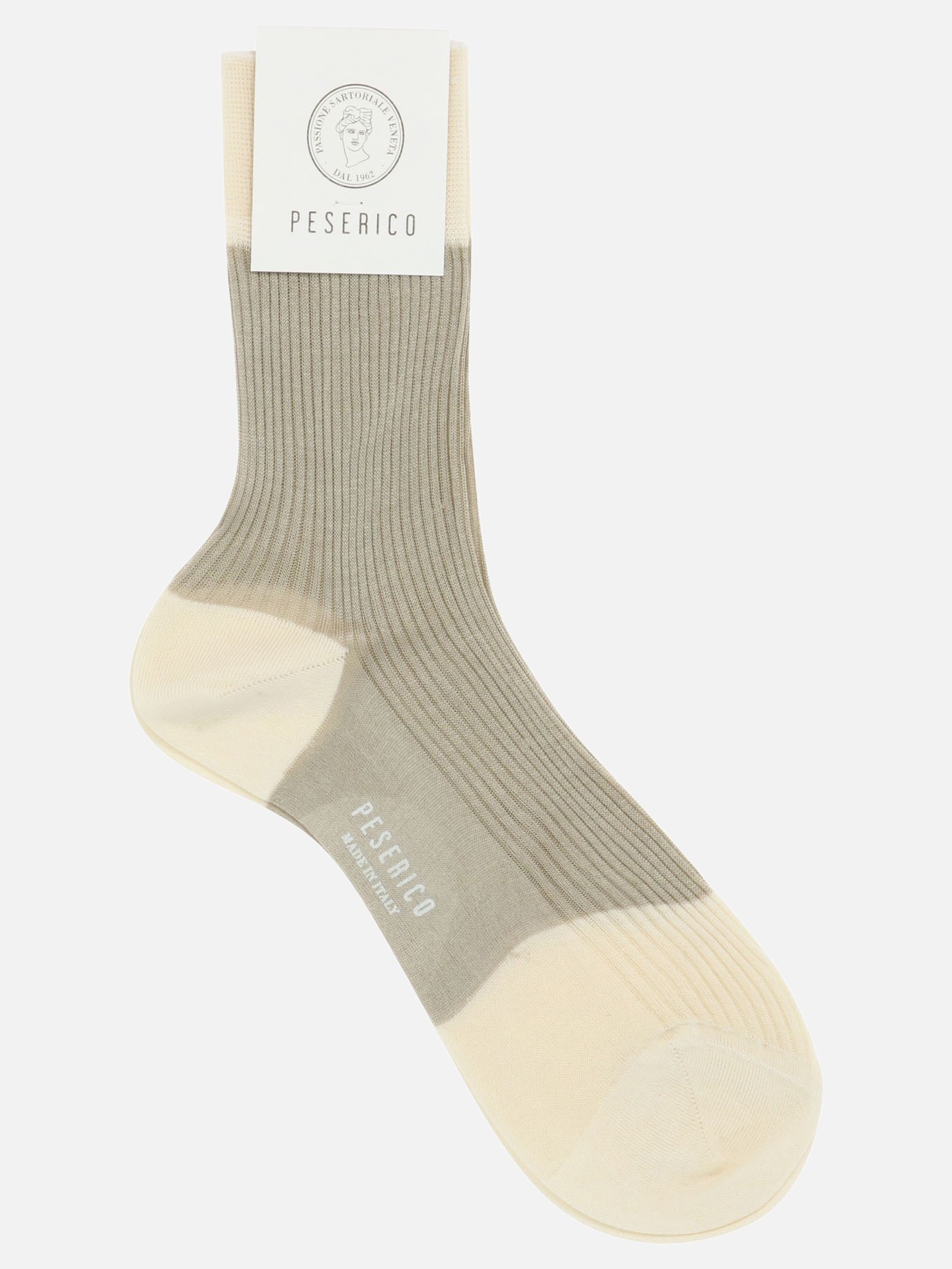 Ribbed socks by Peserico