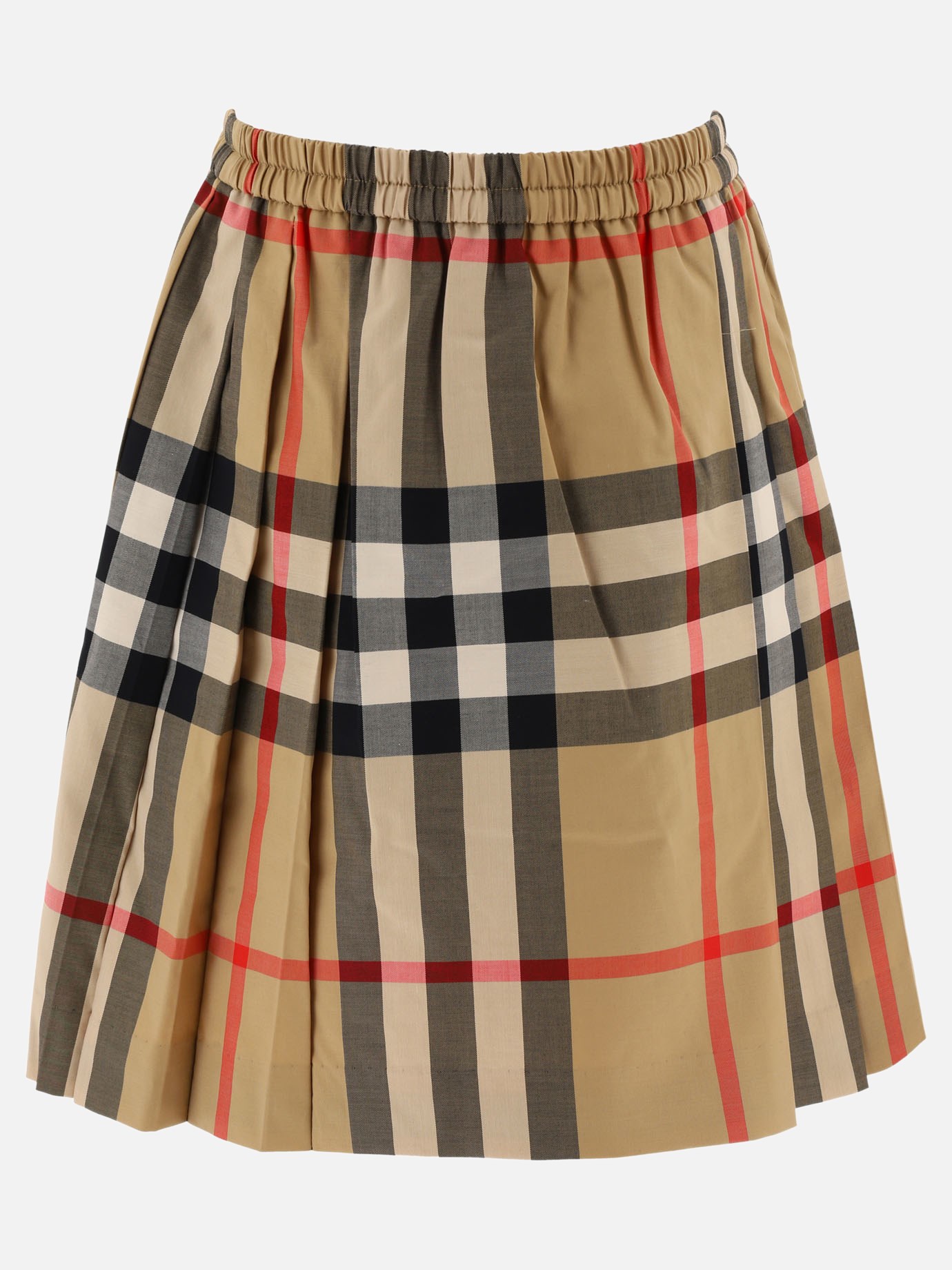 Hilde  pleated skirt by Burberry Kids