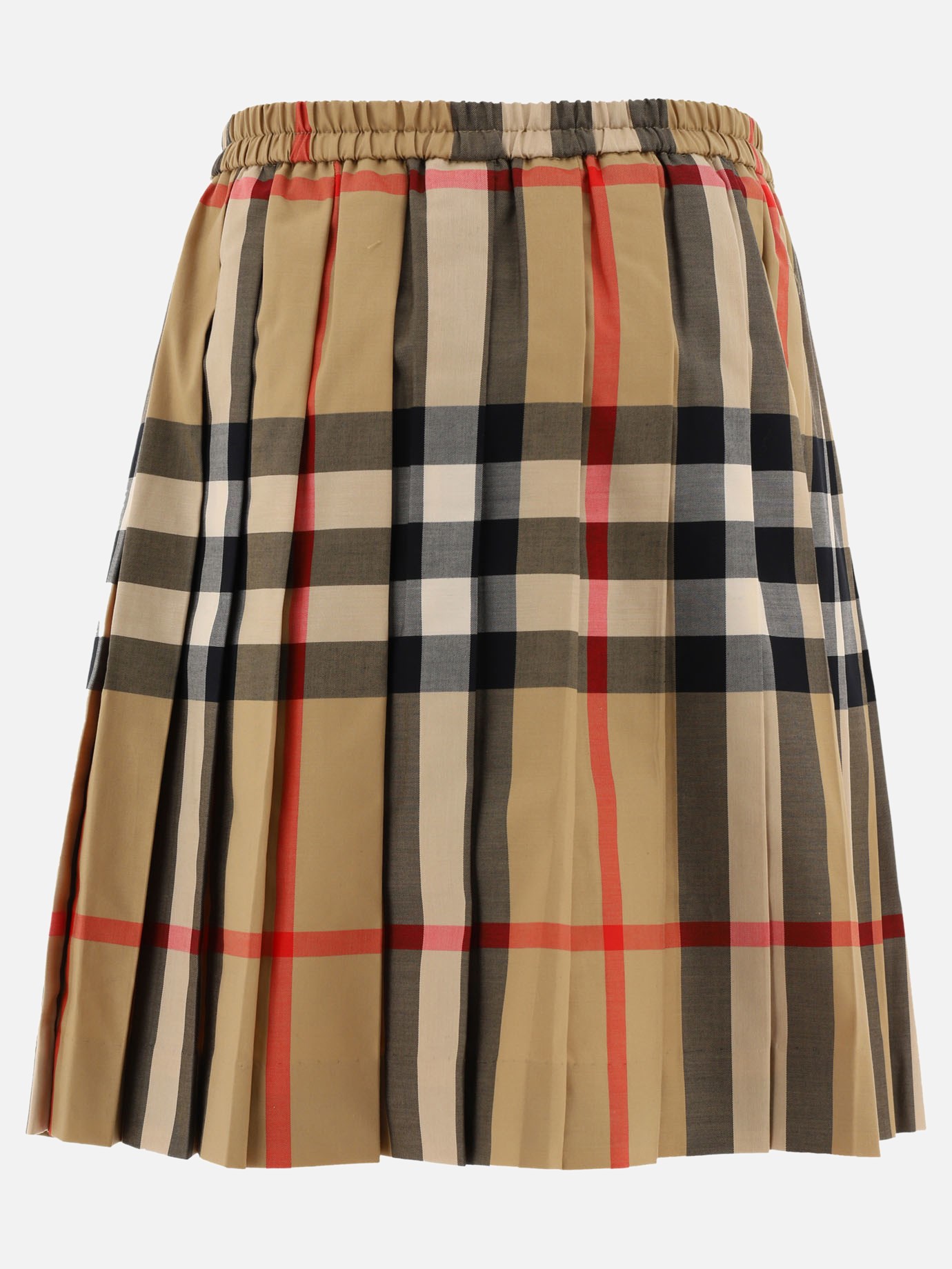  Hilde  pleated skirt by Burberry Kids