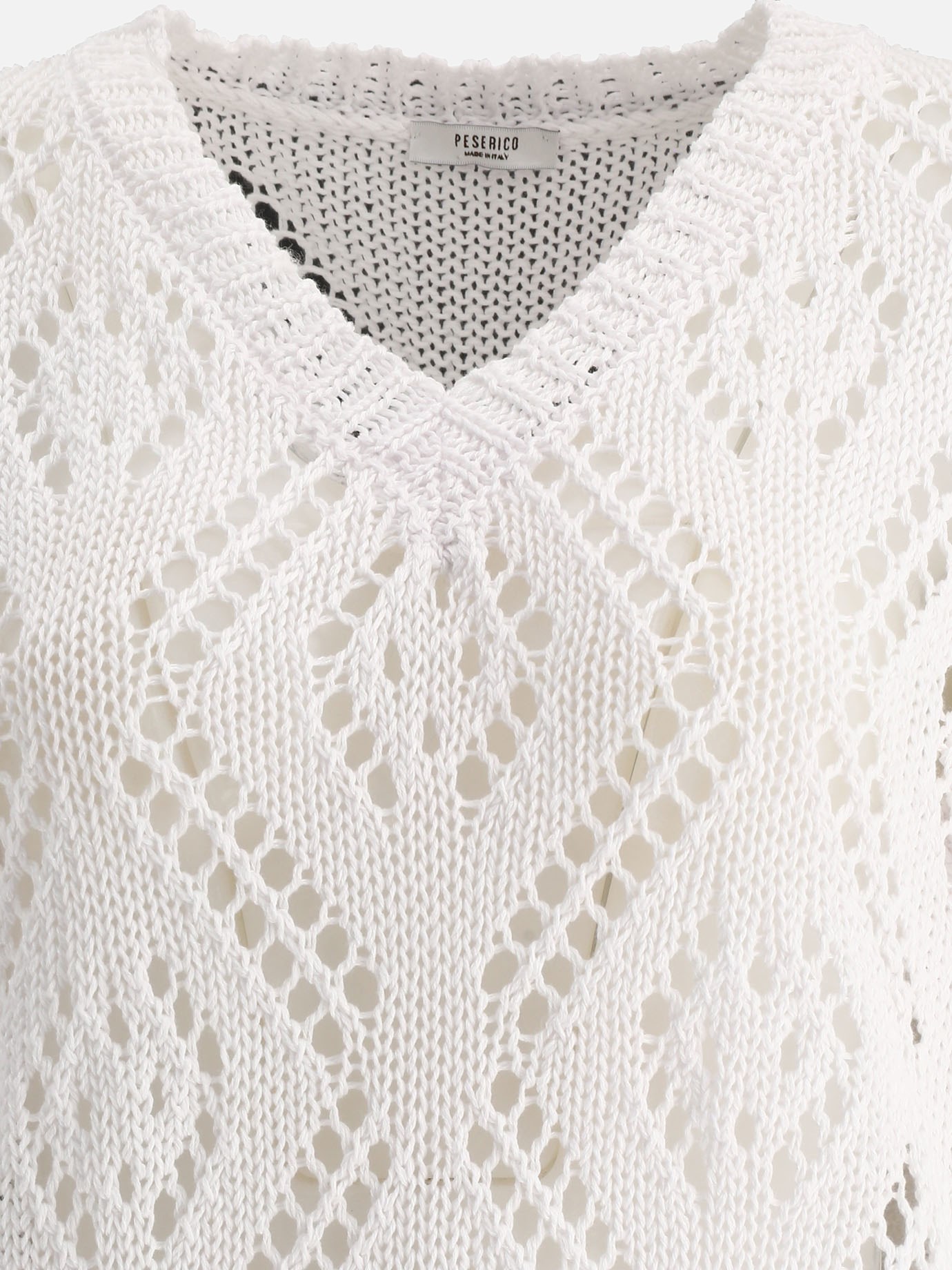 Openwork sweater by Peserico