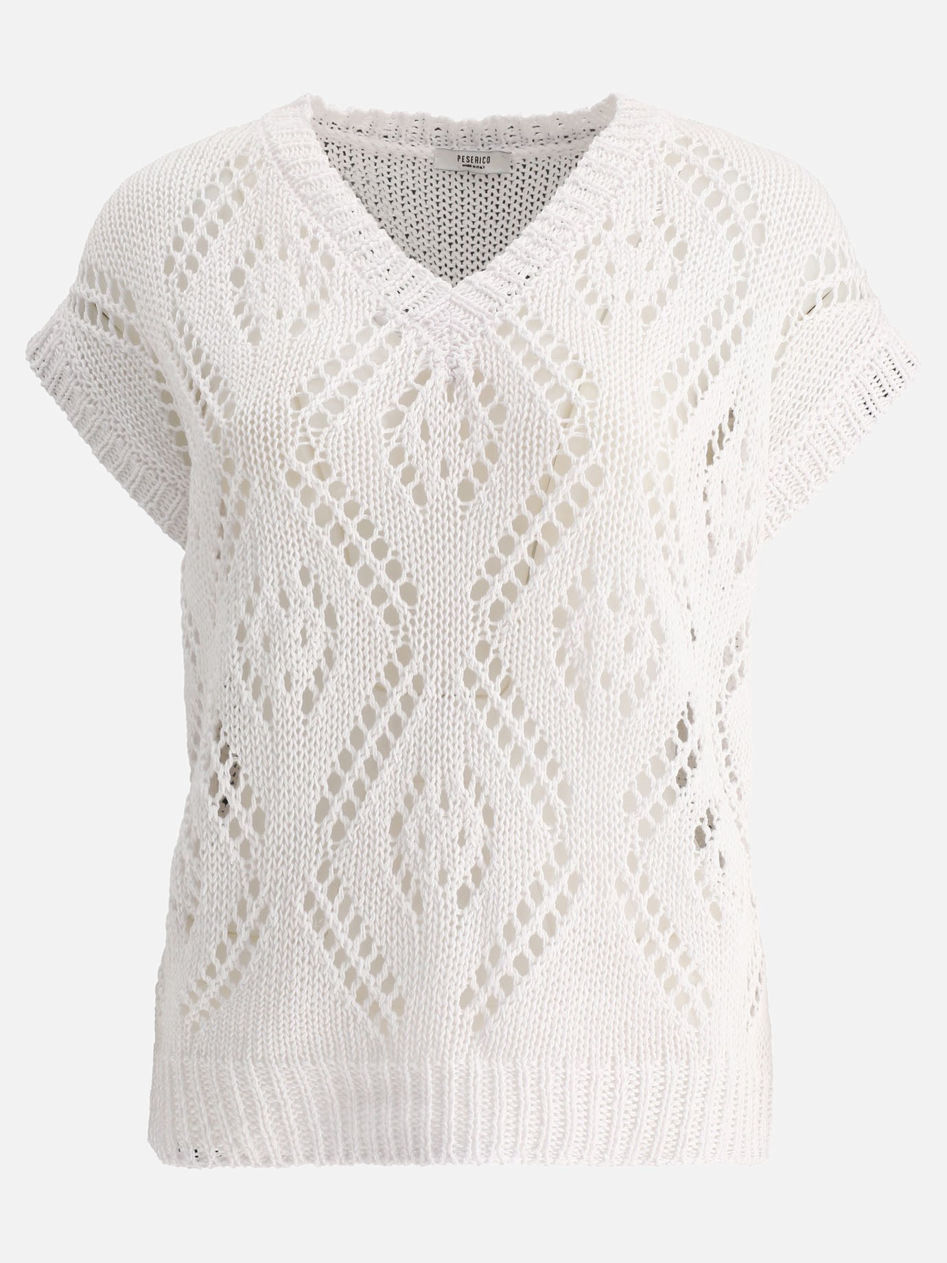 Openwork sweater by Peserico