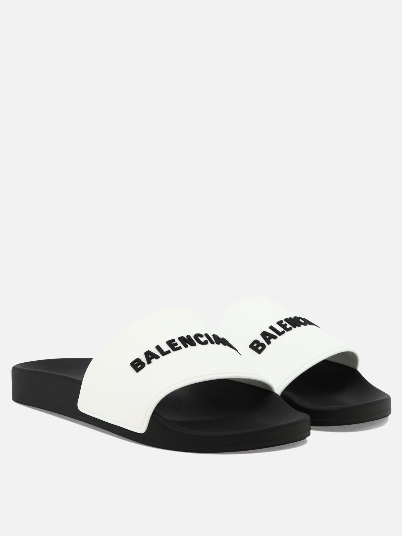 3D logo sandals by Balenciaga