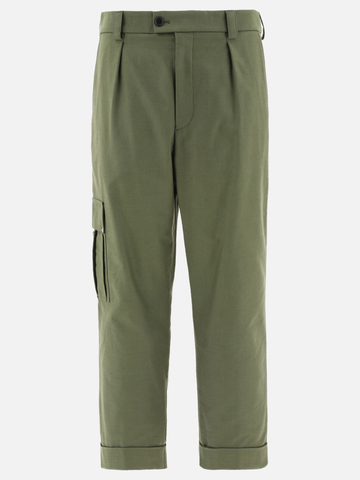 Cropped cargo pants