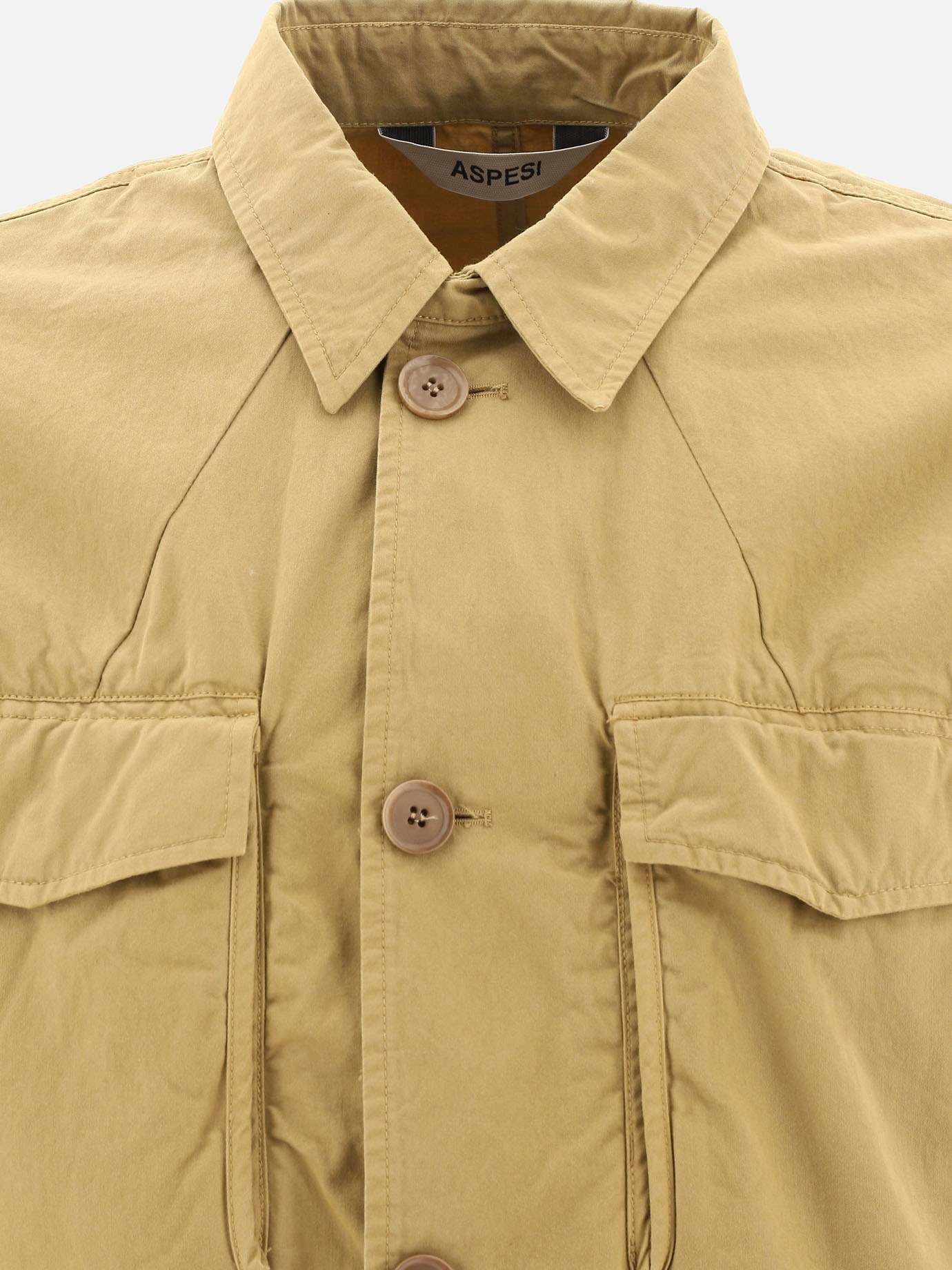 Overshirt with buttons by Aspesi