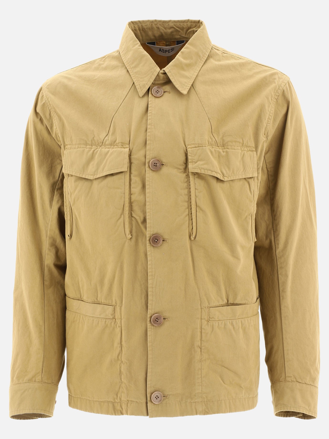 Overshirt with buttons by Aspesi
