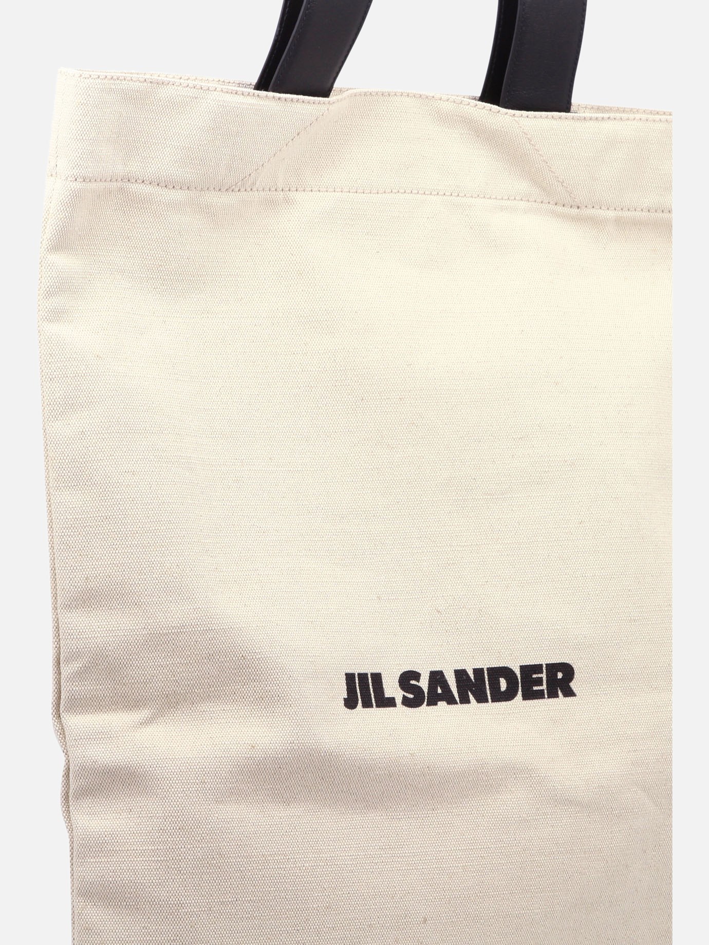 Shopping in canvas by Jil Sander