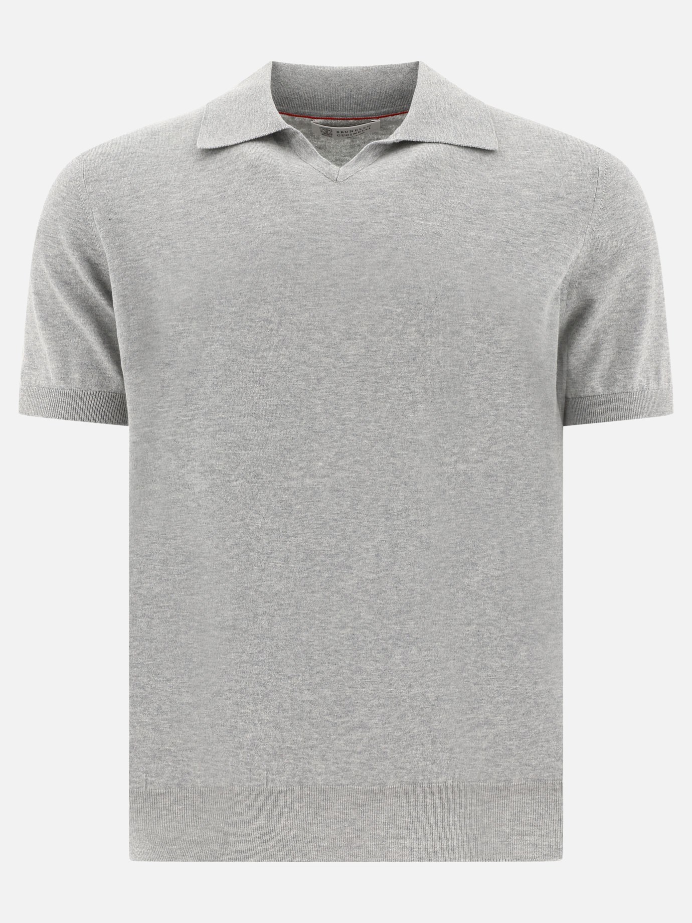 Knitted polo shirt by Brunello Cucinelli