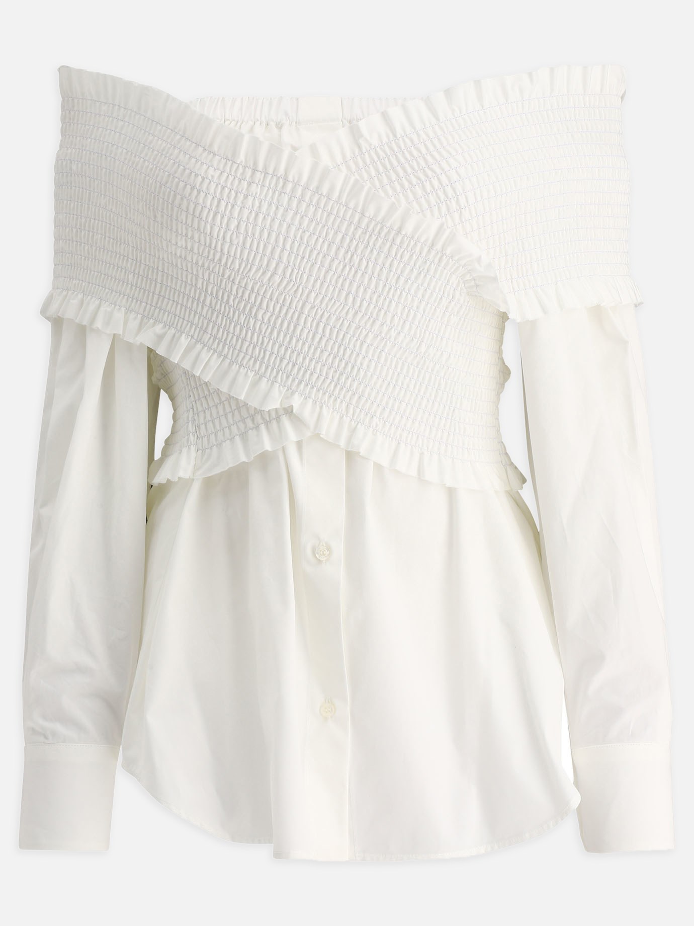 Blouse with insertsby Msgm - 4