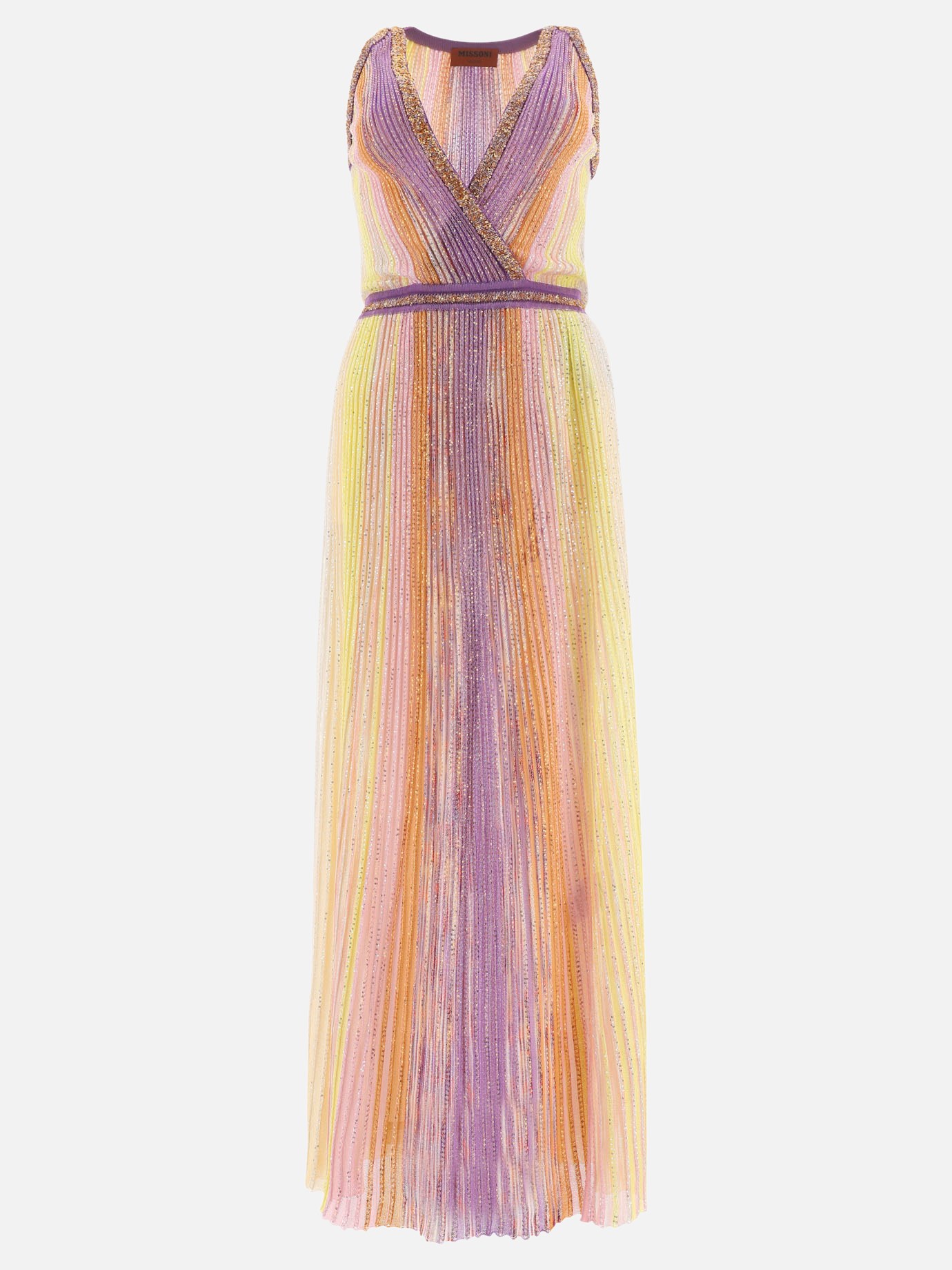 Pleated dress with sequins by Missoni