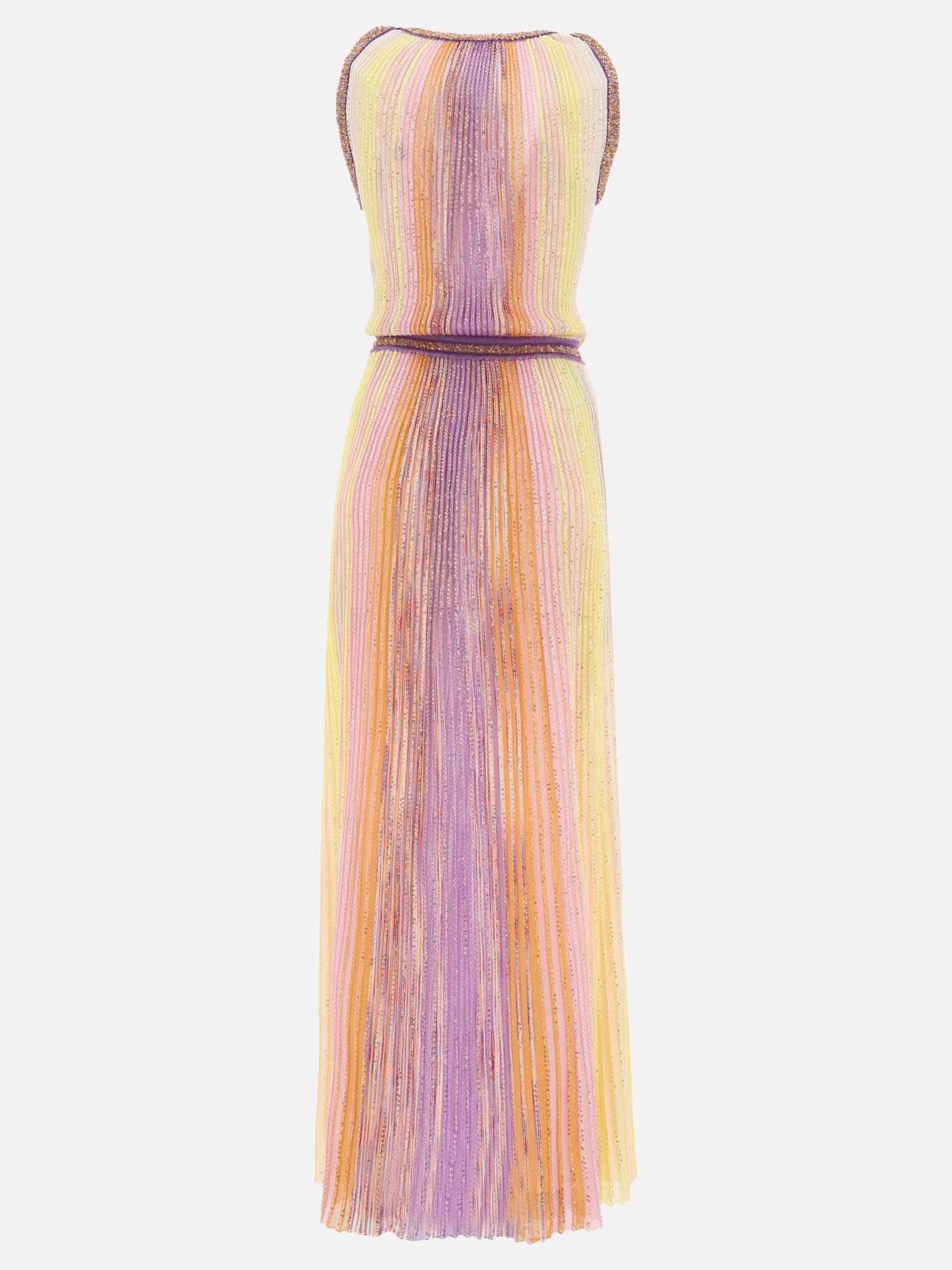 Pleated dress with sequins by Missoni