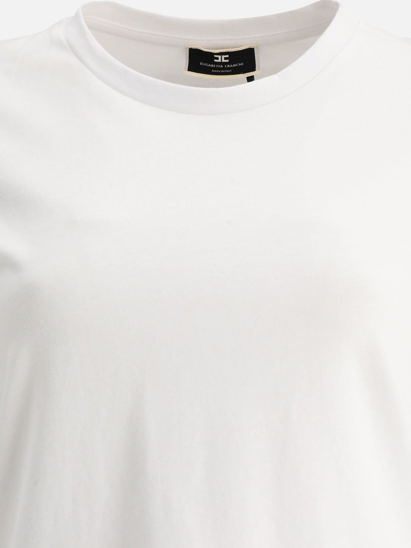 T-shirt with embroidery by Elisabetta Franchi