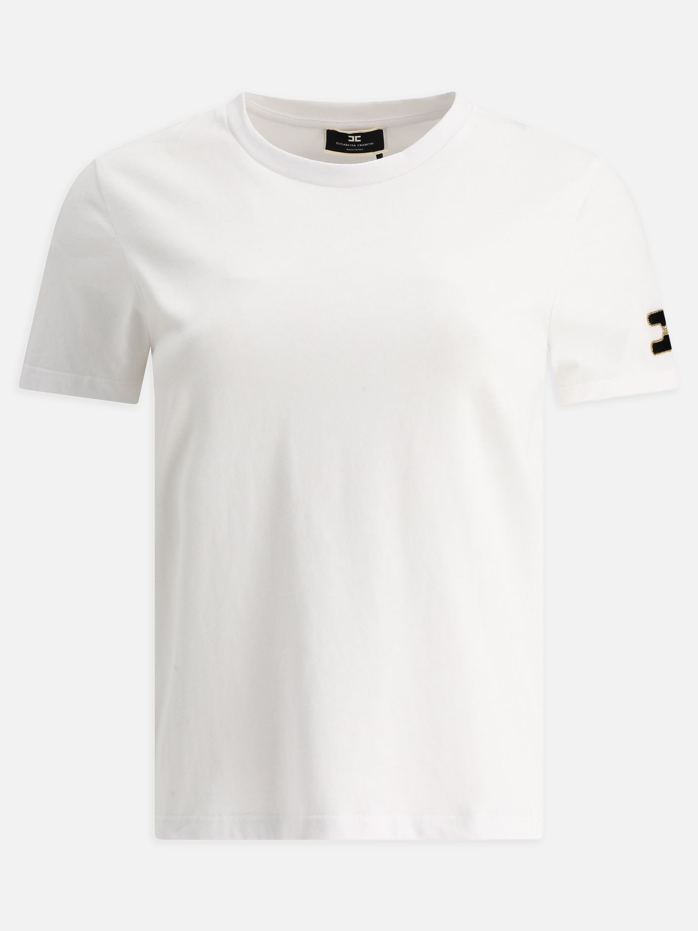 T-shirt with embroideryby Elisabetta Franchi - 1