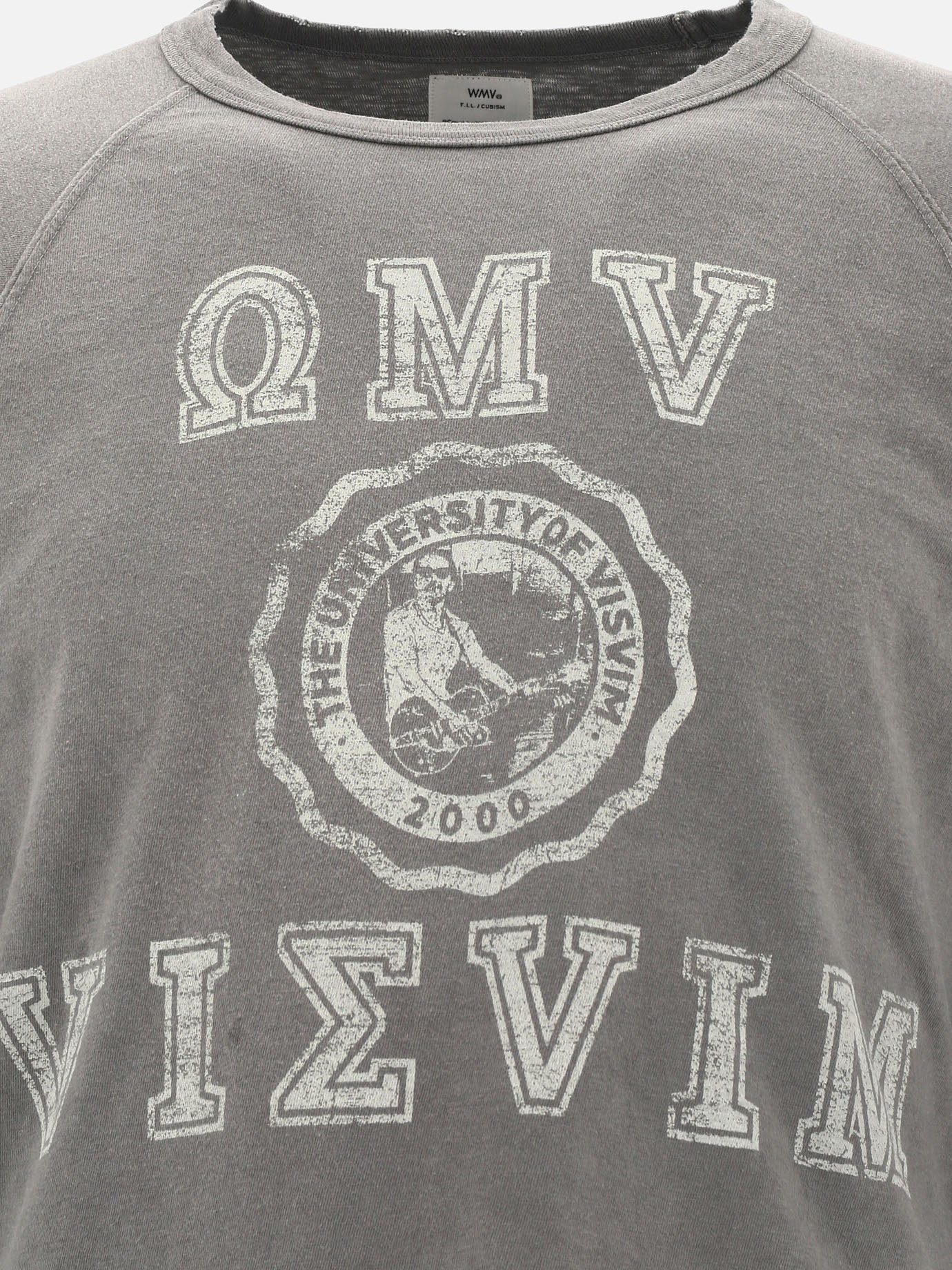 新品】WMV VISVIM GRIDIRON GRAPHIC T-SHIRT-