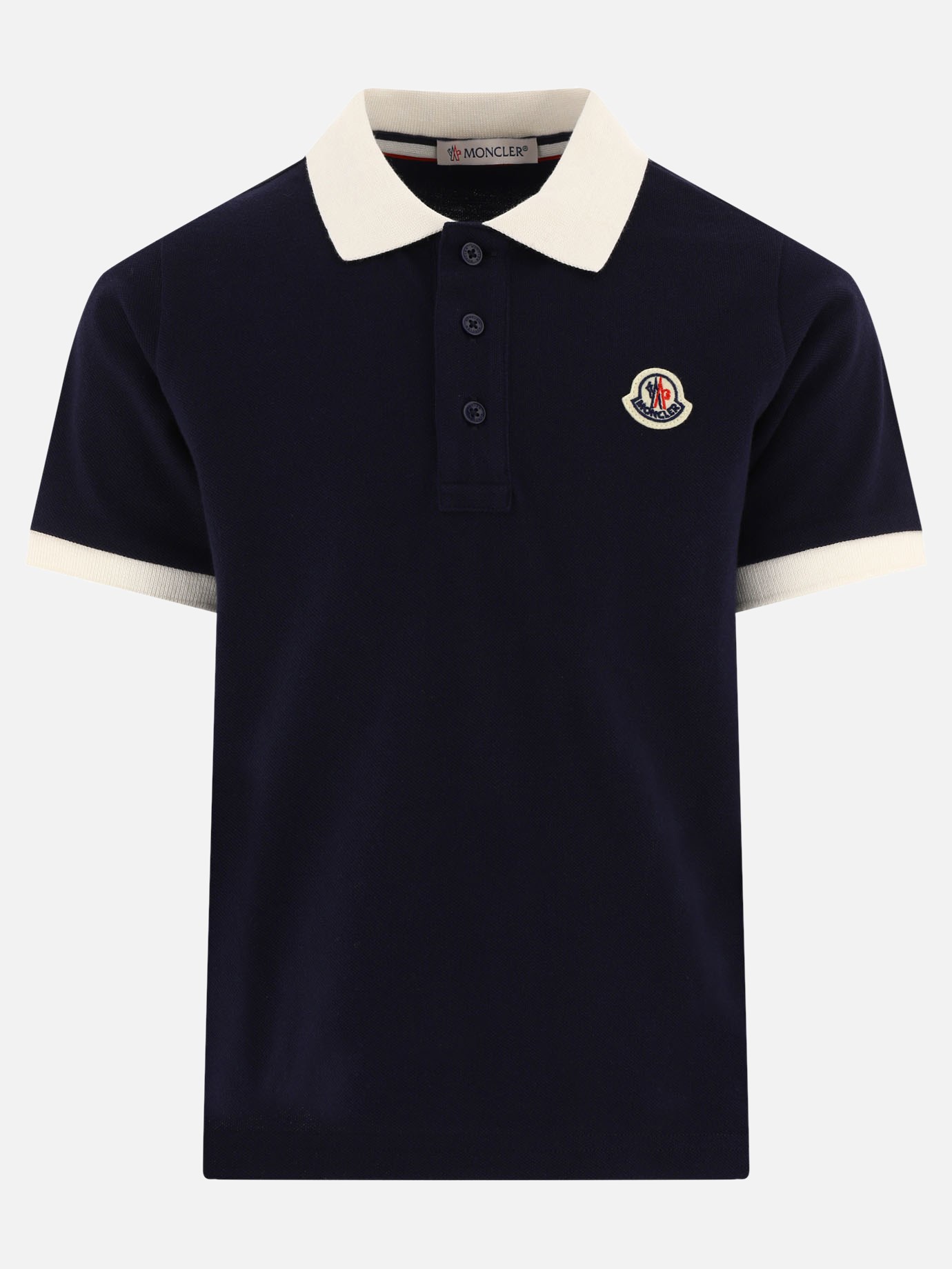 Polo with patch
