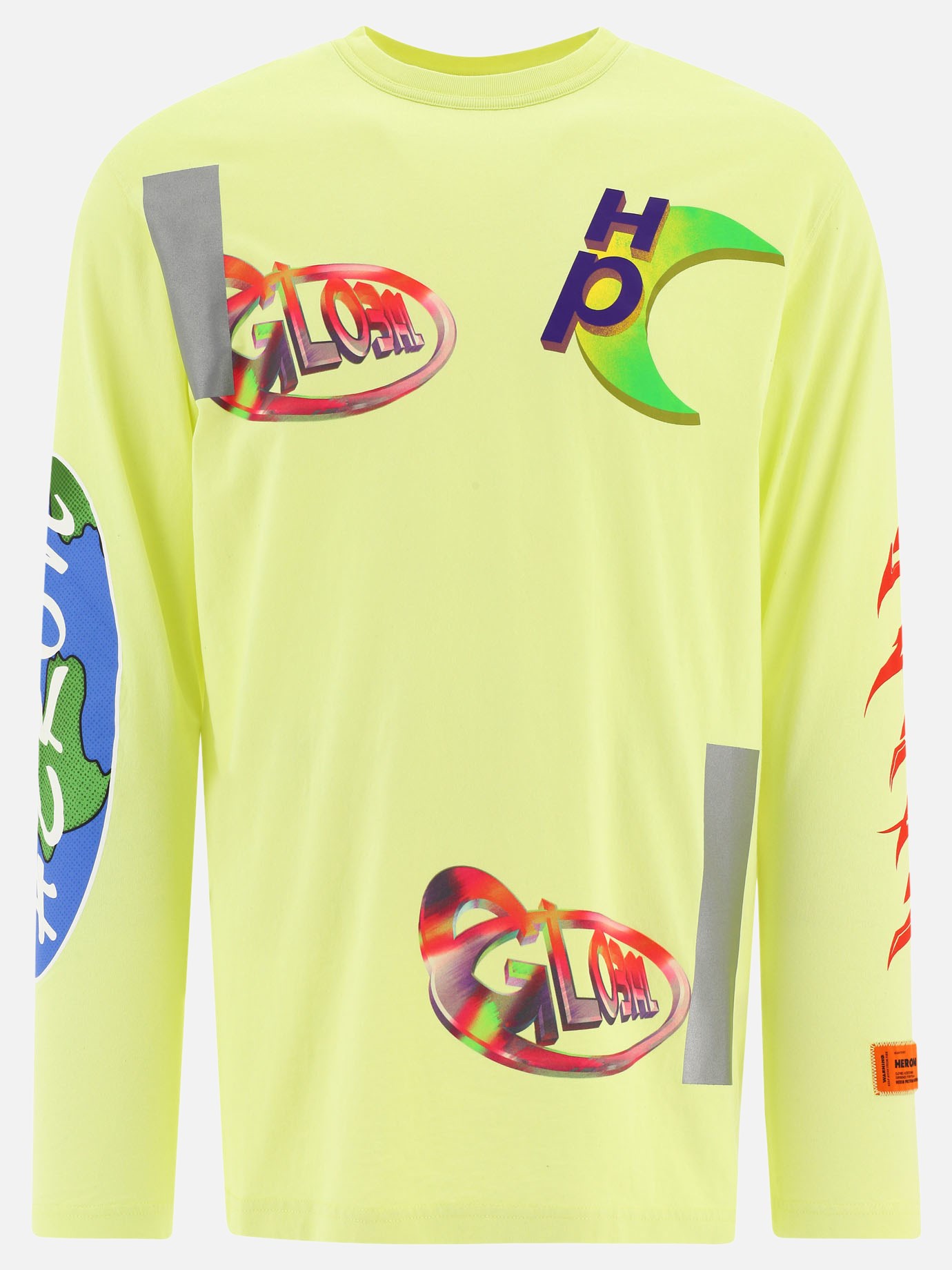 T-shirt  OS Global Collage by Heron Preston - 4