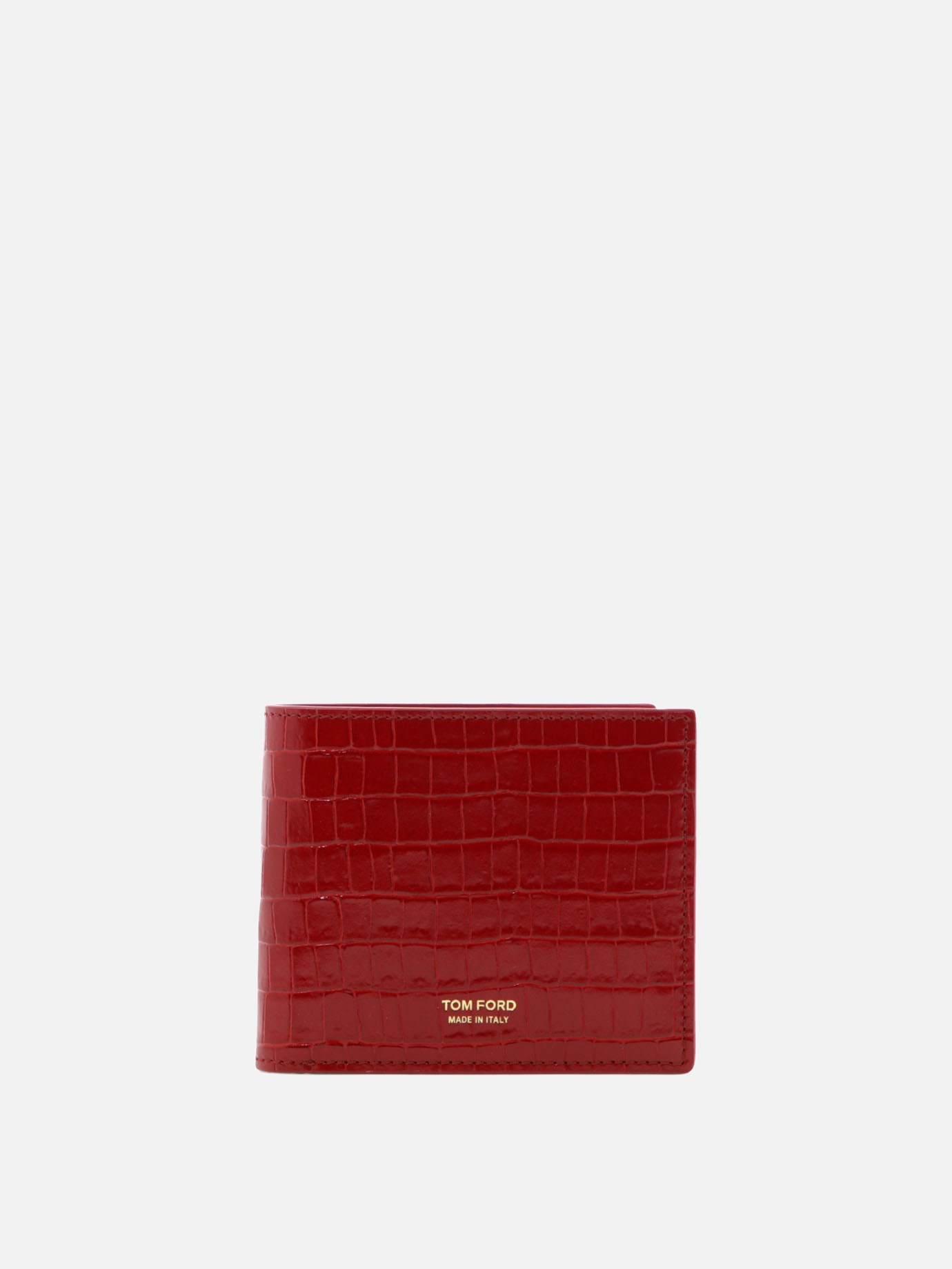 Cocco print bifold walletby Tom Ford - 0