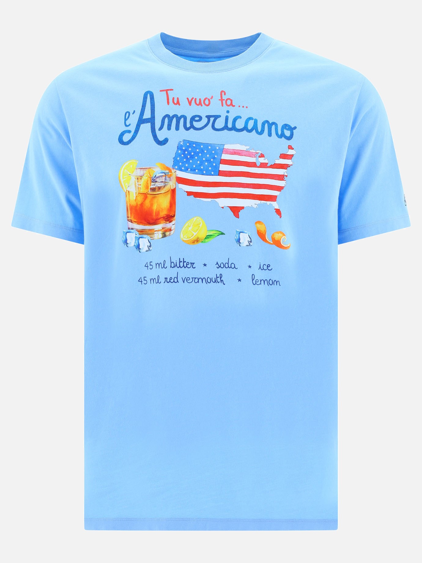 T-shirt  Americano Drink by MC2 Saint Barth - 1